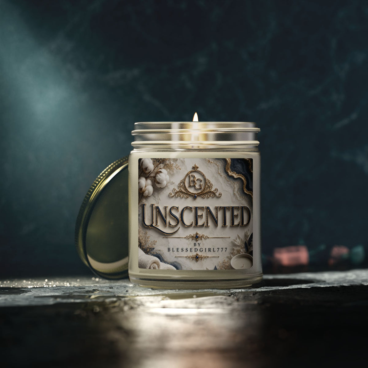 Blessed & Pure Unscented Candle | BlessedGirl777