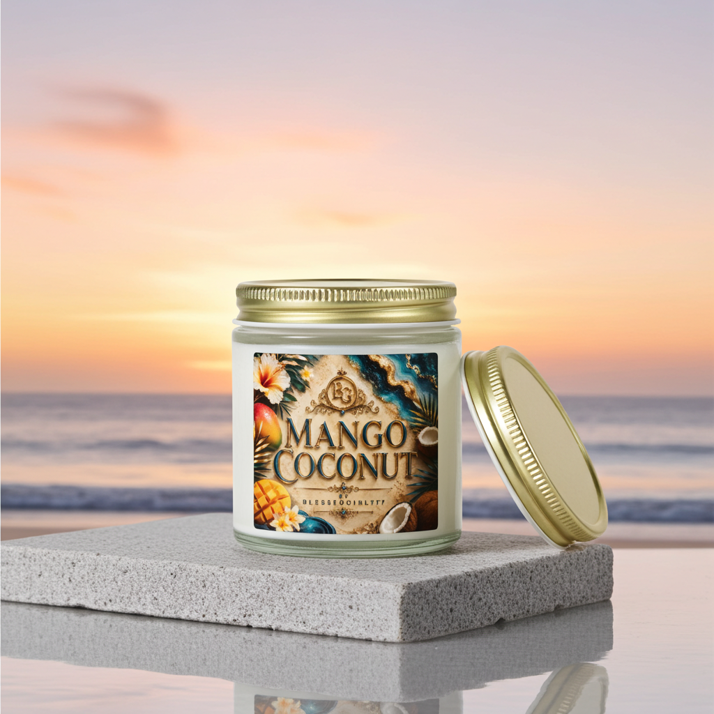 Blessed Tropics Candle — Coconut Mango | BlessedGirl777