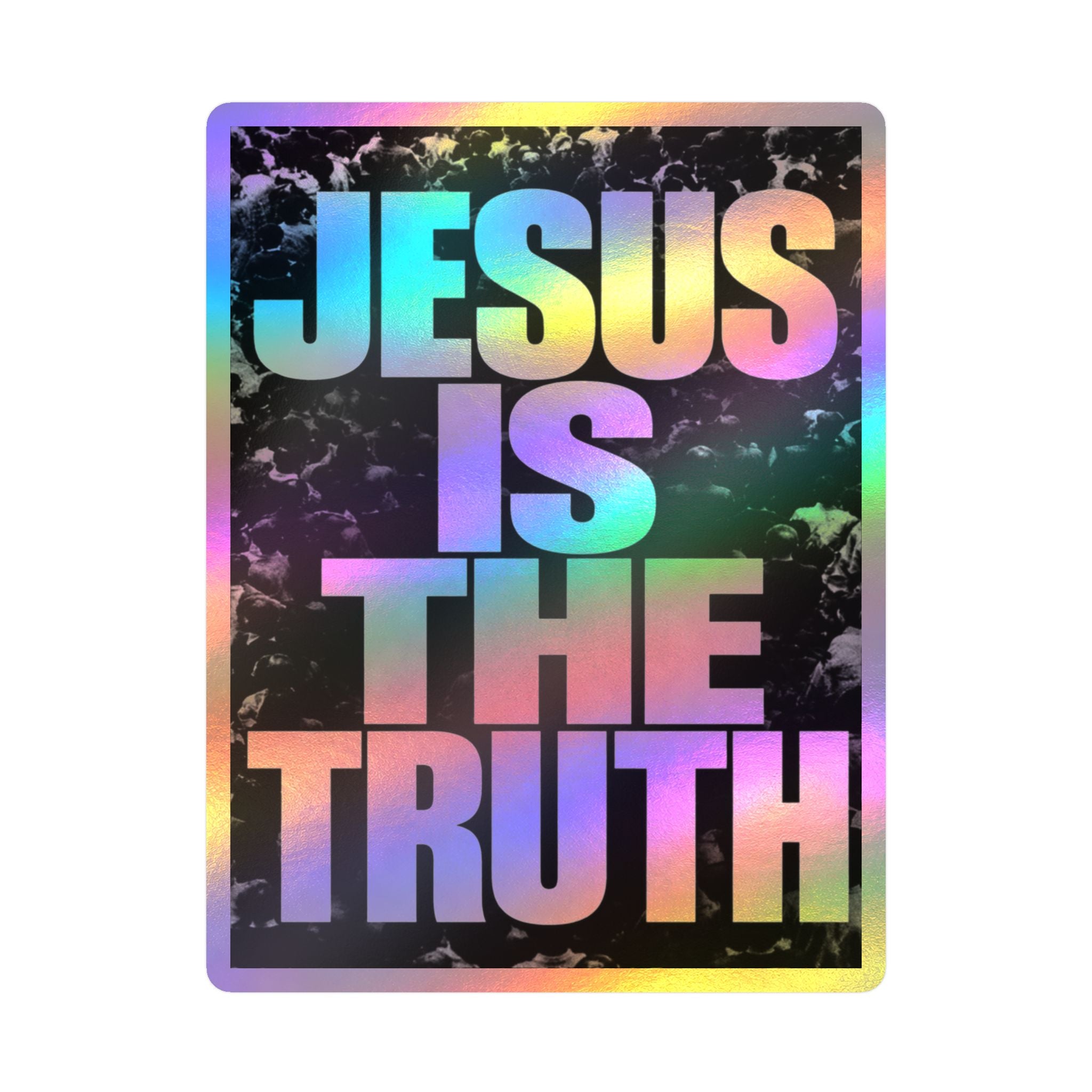 Jesus Is The Truth Vinyl Sticker — Bold Christian Faith Decal (Kiss-Cut)