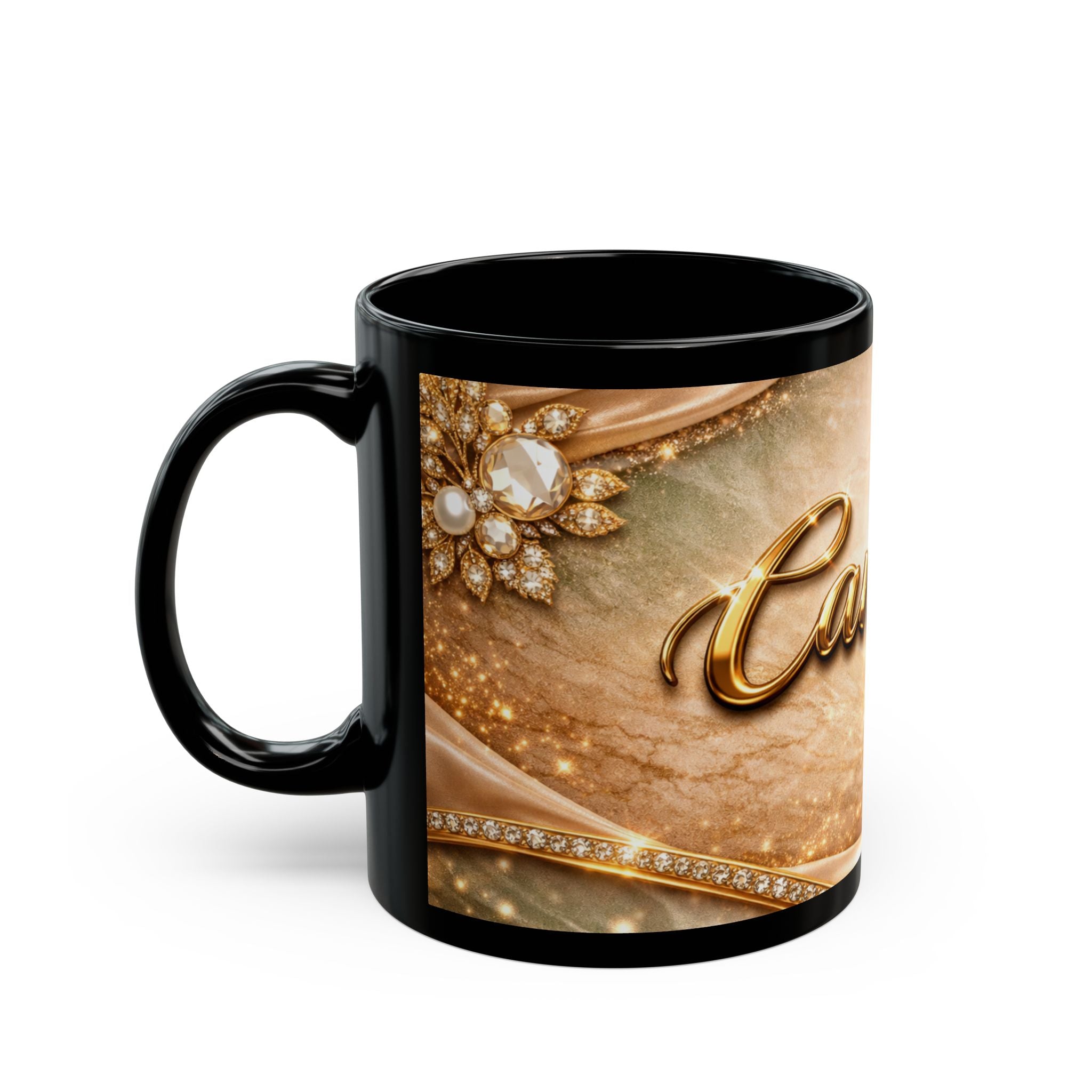 Golden Edition Mug “Camila” by BLESSDGIRL777