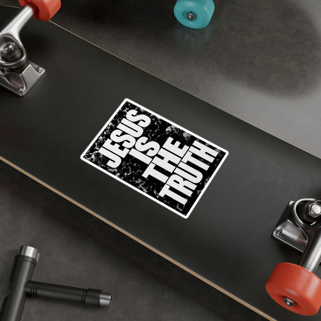 Jesus Is The Truth Vinyl Sticker — Bold Christian Faith Decal (Kiss-Cut)