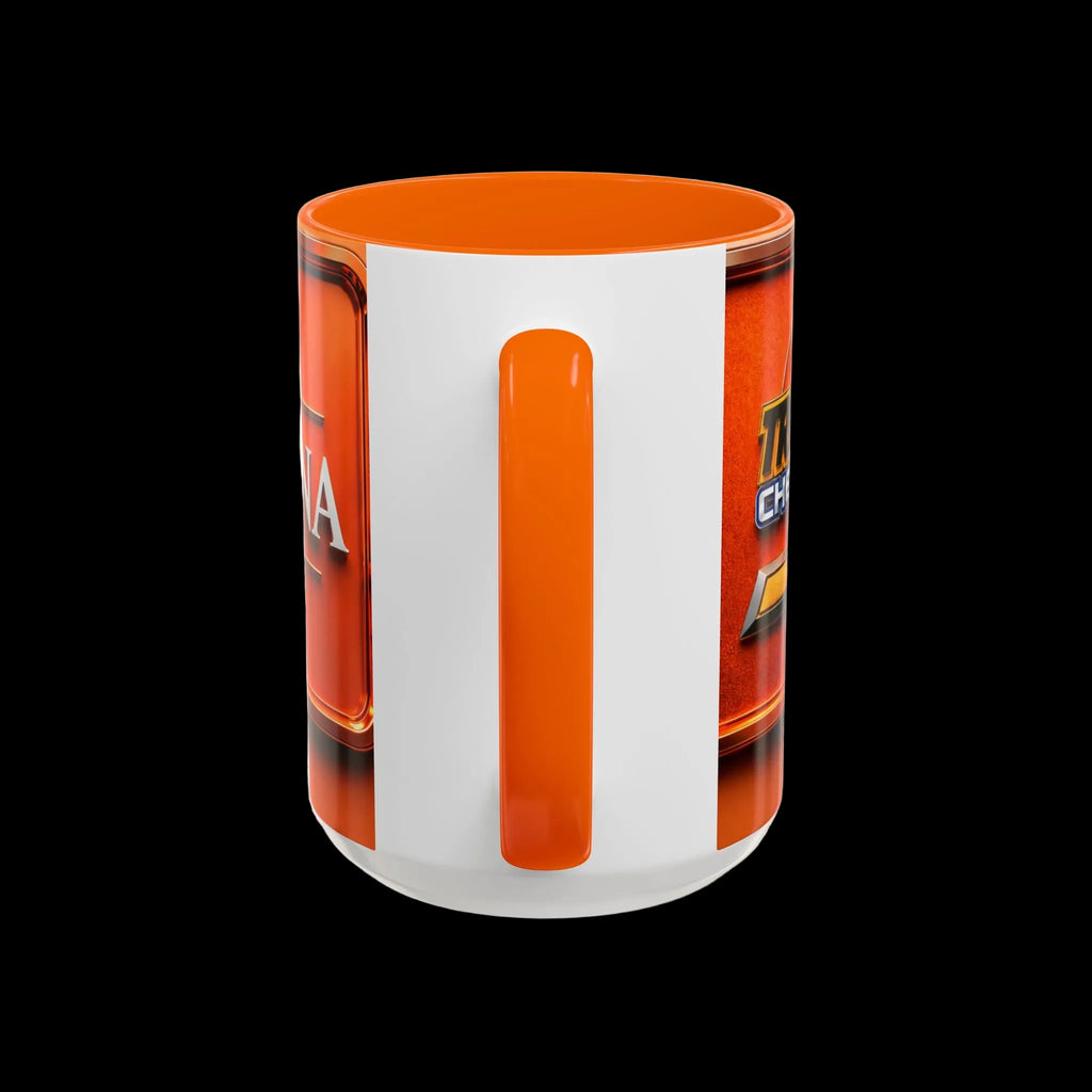 Personalized Karina Coffee Mug – Red Accent Ceramic Mug (11/15oz)