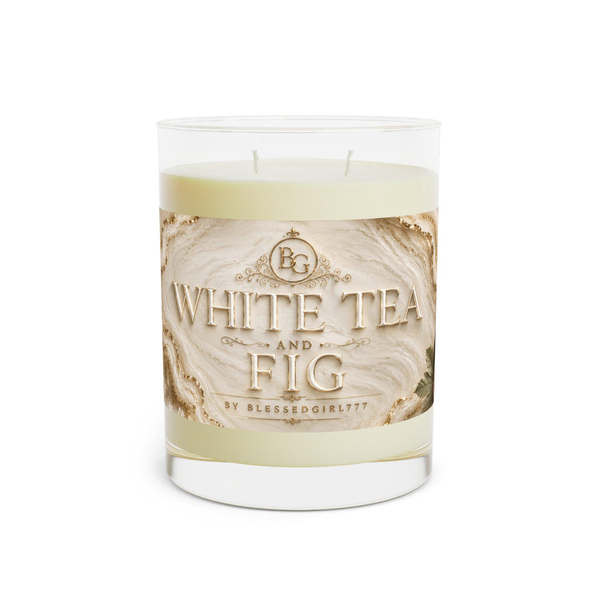 Ocean Mist & Moss 11oz Scented Candle — Coastal Glass Jar