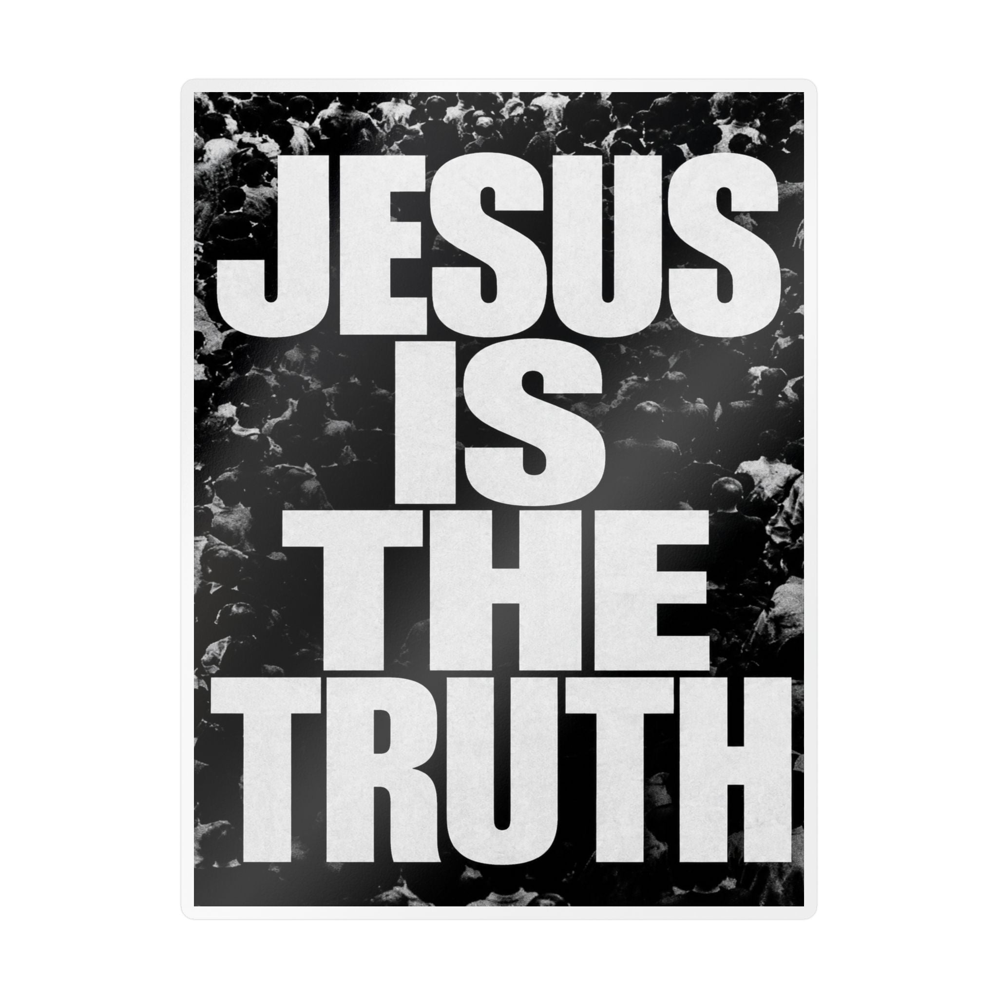 Jesus Is The Truth Vinyl Sticker — Bold Christian Faith Decal (Kiss-Cut)