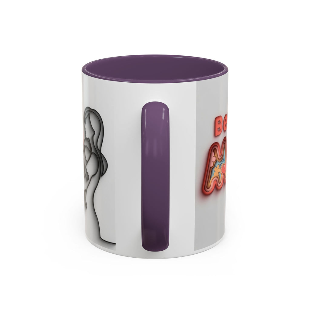 Custom Accent Coffee Mug - Perfect Gift for Moms, Personalized Mug, Valentines Day Gift, Unique Coffee Cup, Mother's Day