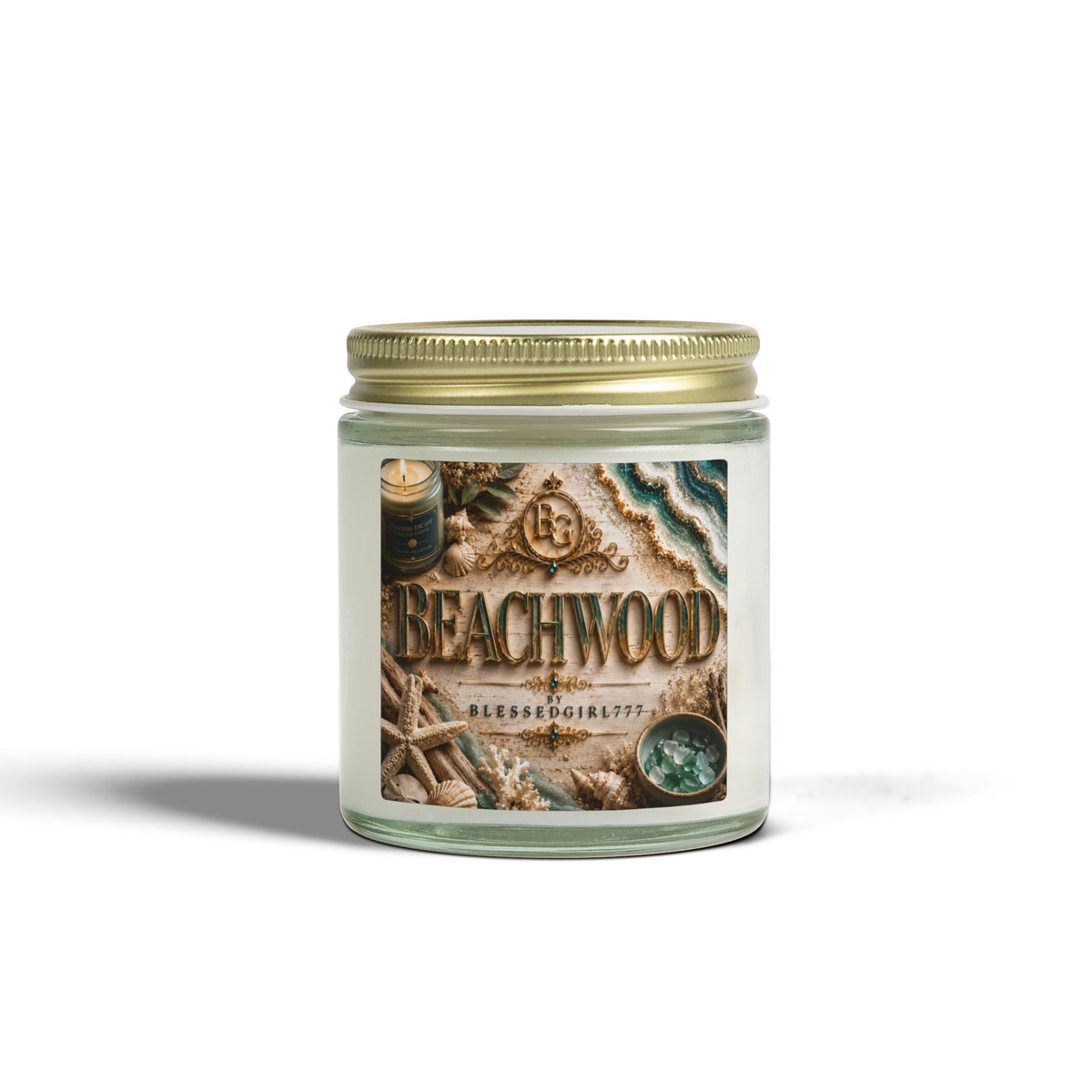 Beachwood  Scented Candle — 4oz & 9oz