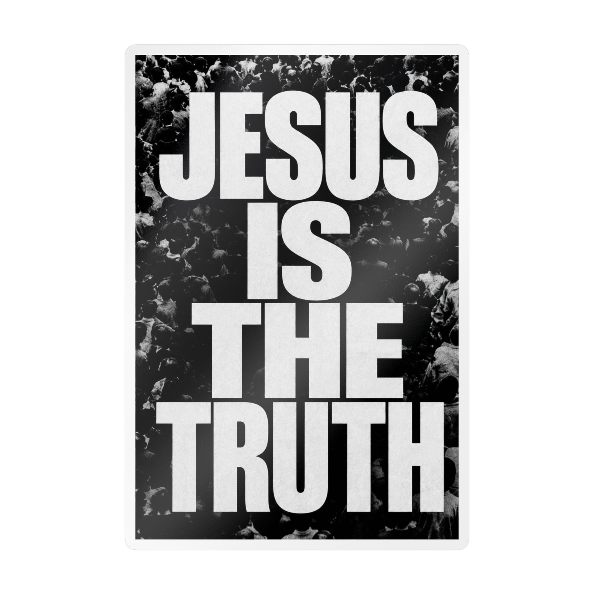 Jesus Is The Truth Vinyl Sticker — Bold Christian Faith Decal (Kiss-Cut)