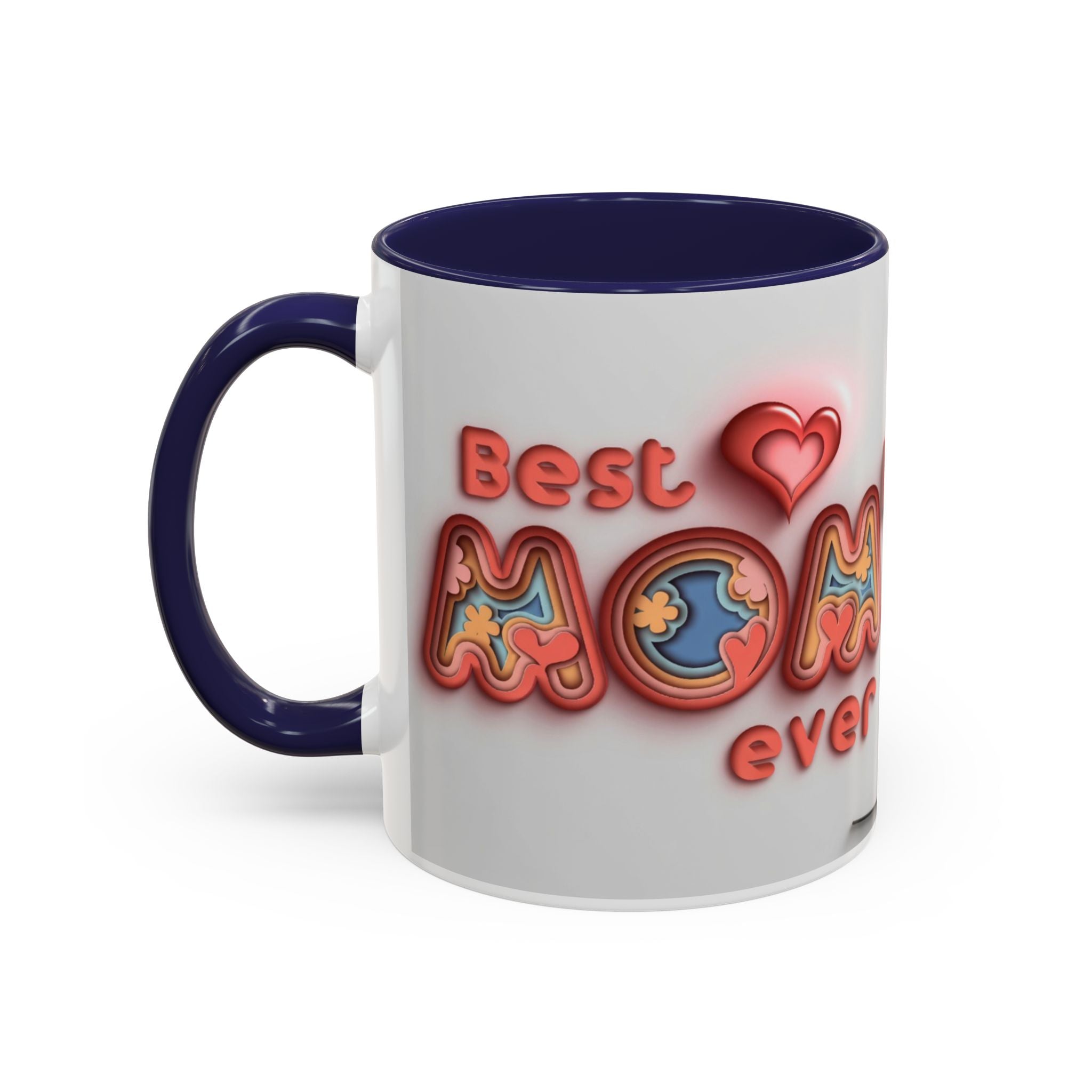 Custom Accent Coffee Mug - Perfect Gift for Moms, Personalized Mug, Valentines Day Gift, Unique Coffee Cup, Mother's Day