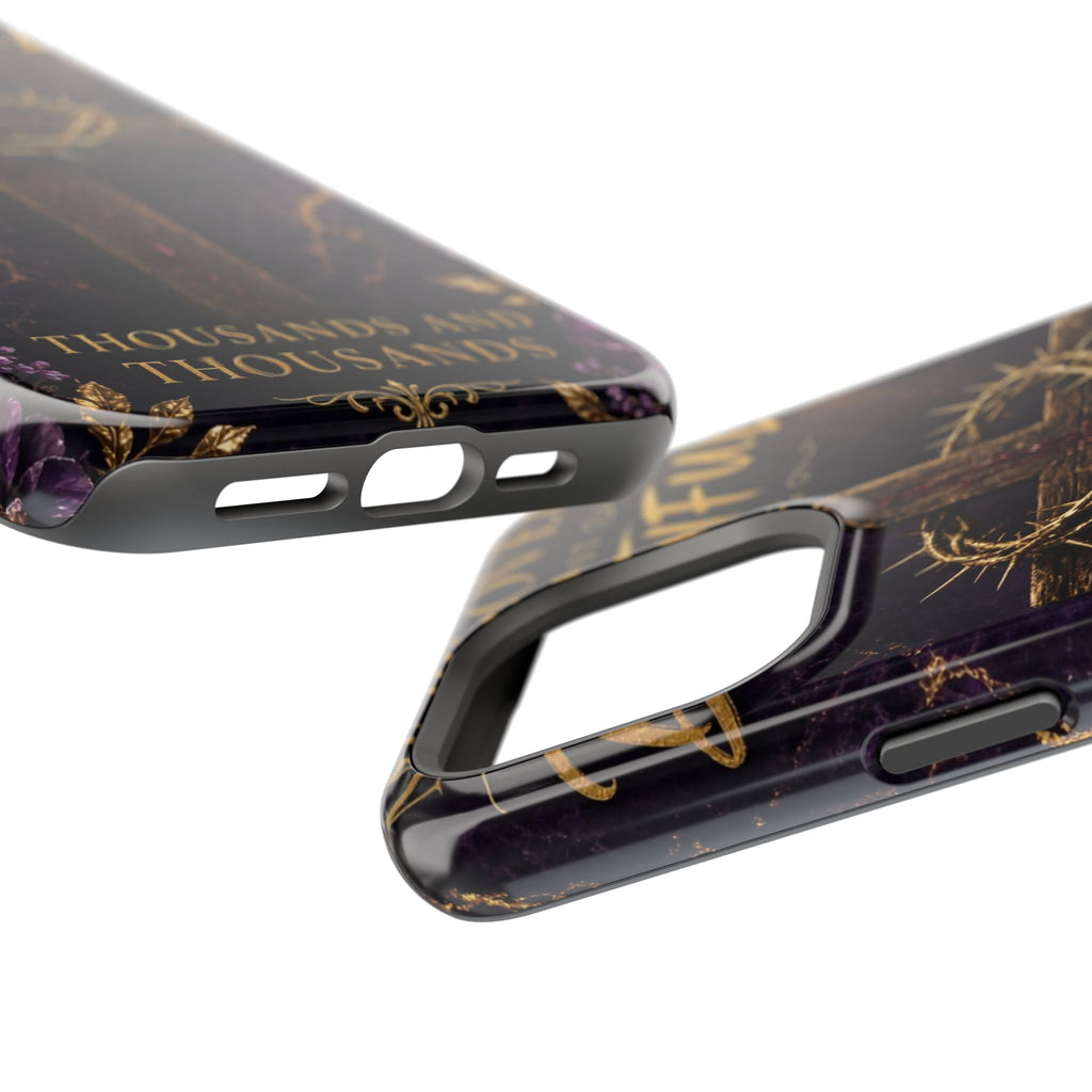 Christian Cross Magnetic Impact-Resistant Phone Case — "Beloved Most Beautiful" Scripture Design