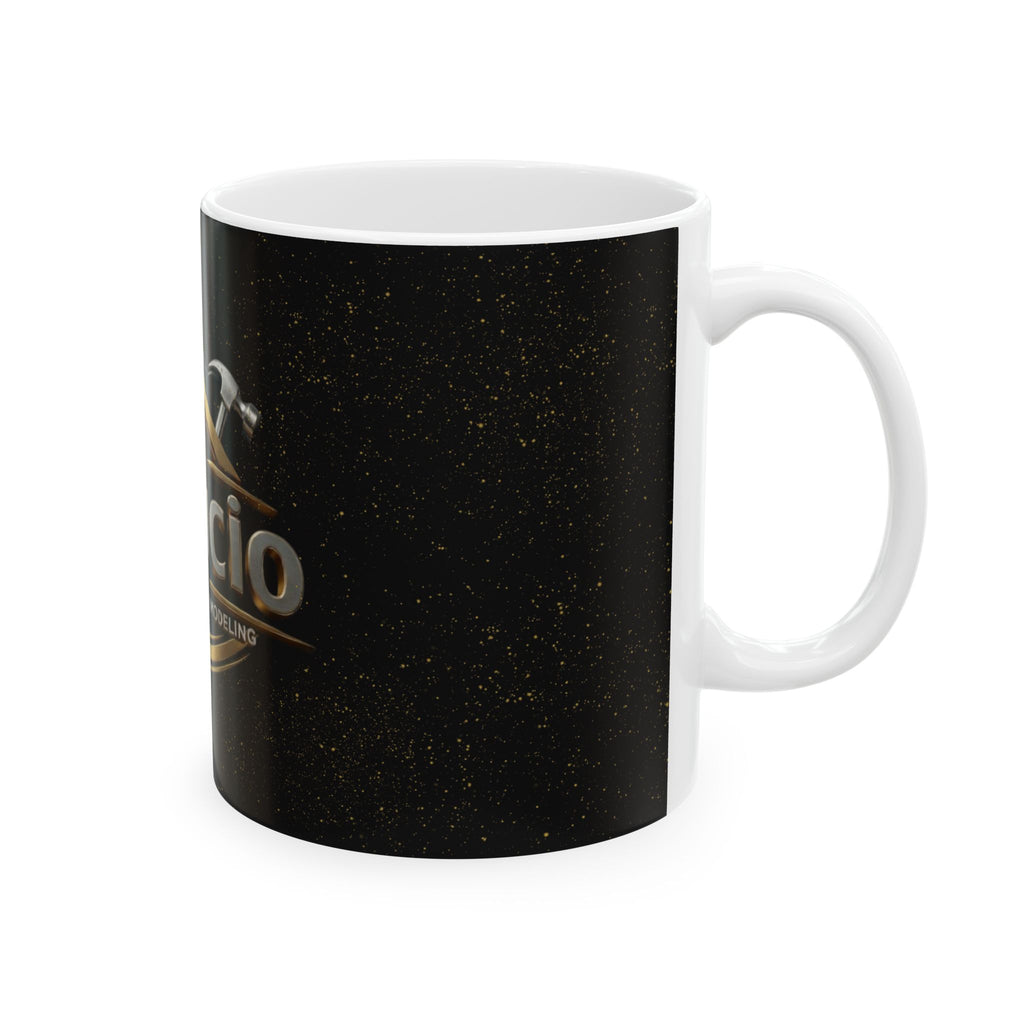 DeLucio Construction & Remodeling Logo Mug | Ceramic Coffee Cup