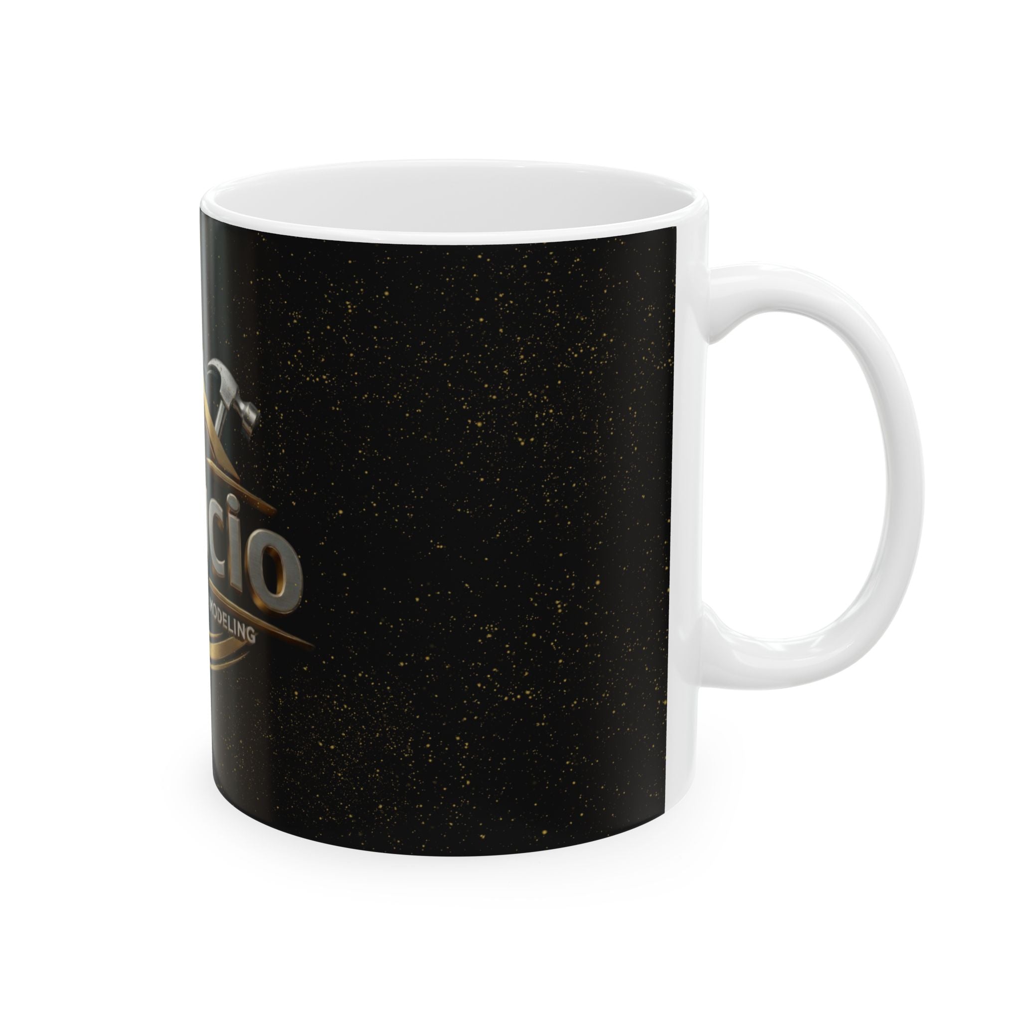 DeLucio Construction & Remodeling Logo Mug | Ceramic Coffee Cup
