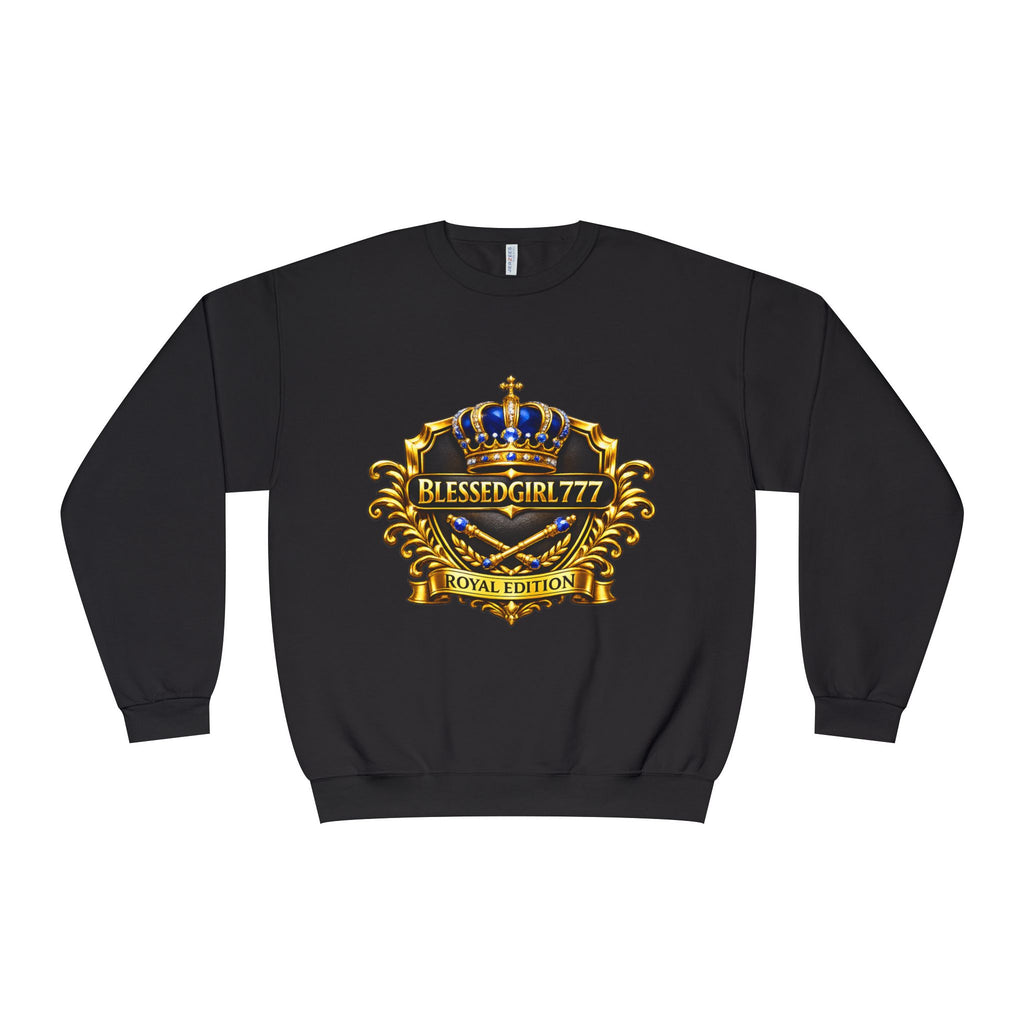BlessedGirl777 Royal Edition Crewneck Sweatshirt