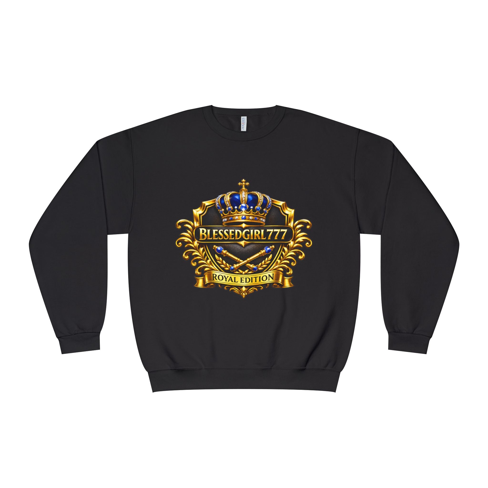 BlessedGirl777 Royal Edition Crewneck Sweatshirt