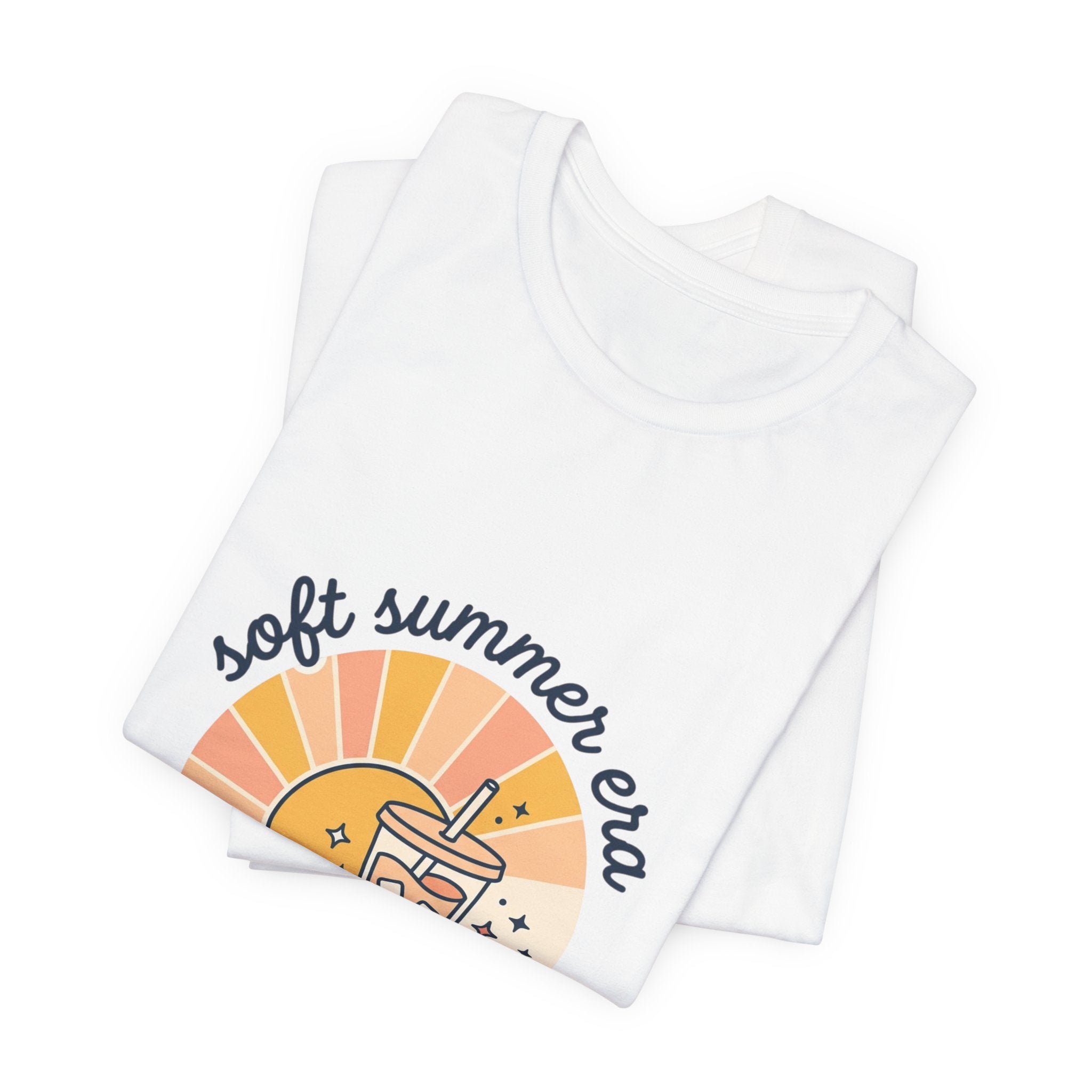 Soft Summer Era Tee | summer aesthetic, coastal vibes, pastel hand-drawn design