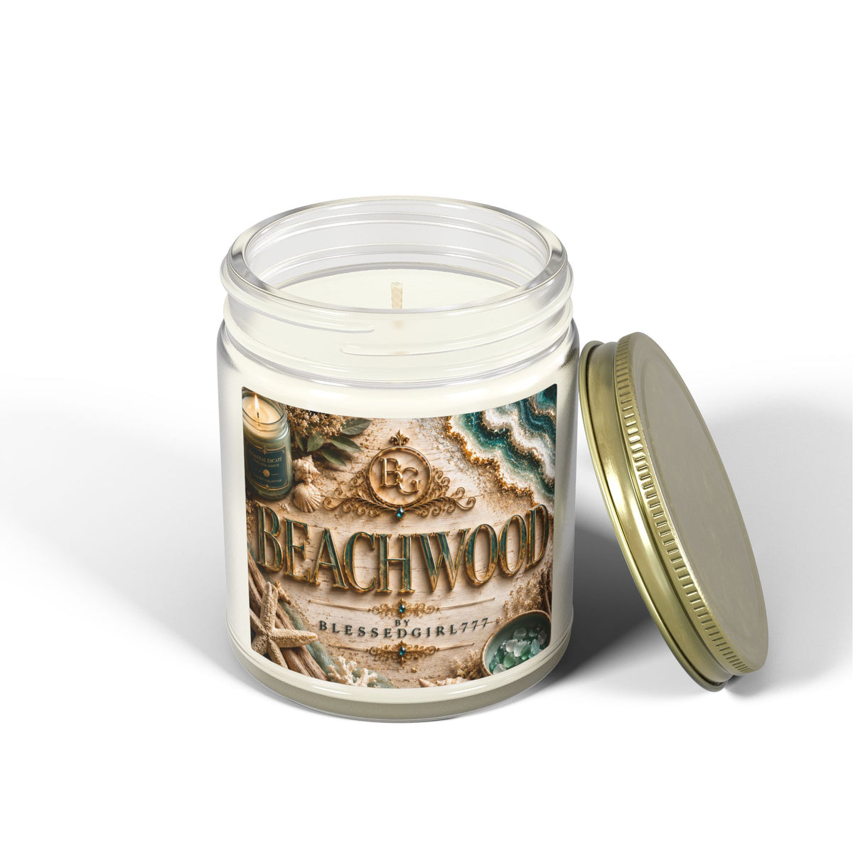 Beachwood  Scented Candle — 4oz & 9oz