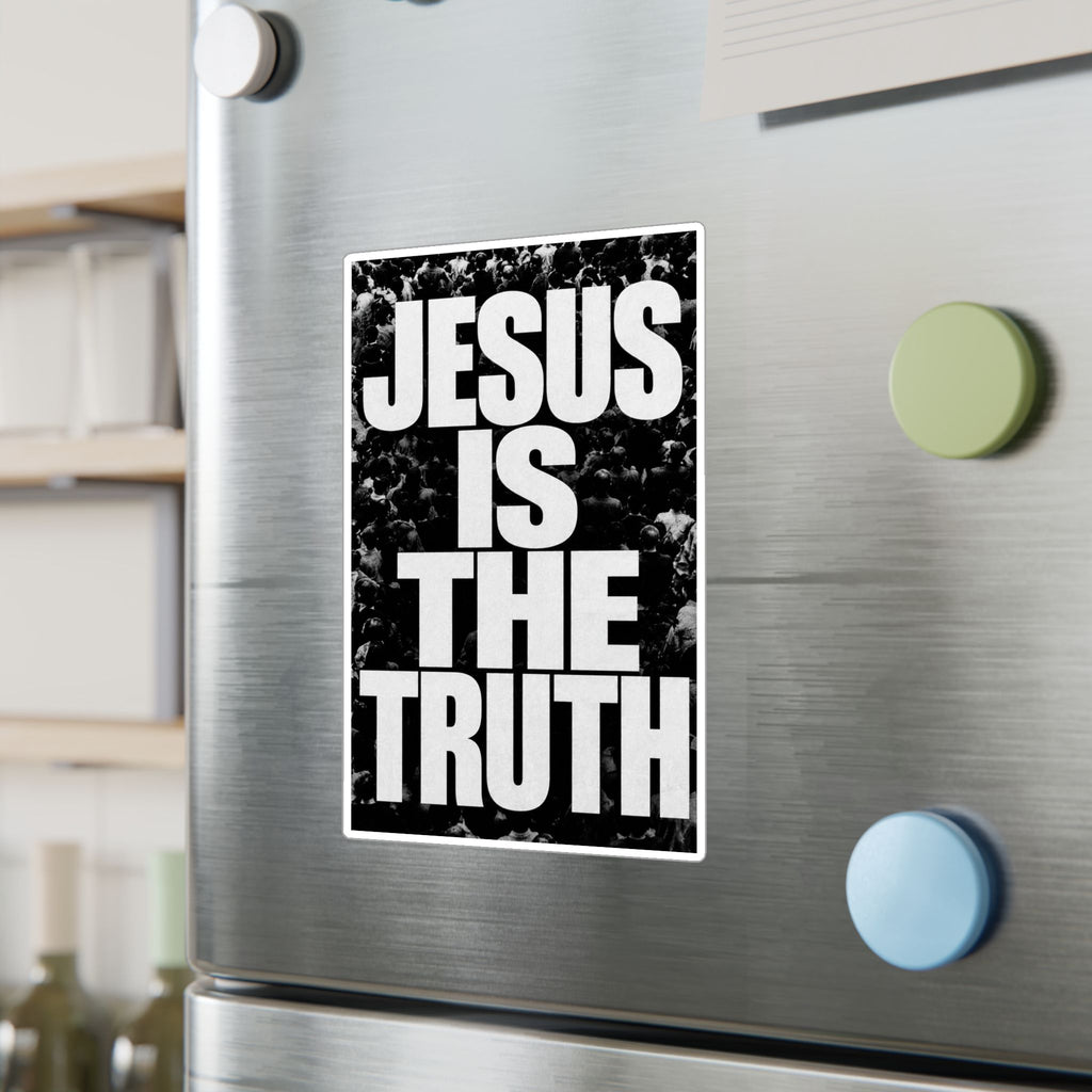 Jesus Is The Truth Vinyl Sticker — Bold Christian Faith Decal (Kiss-Cut)