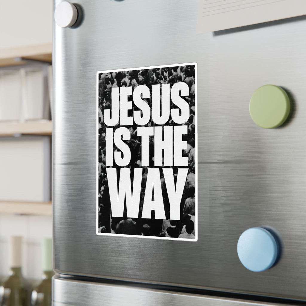 Jesus Is the Way Vinyl Decal — Inspirational Christian Sticker