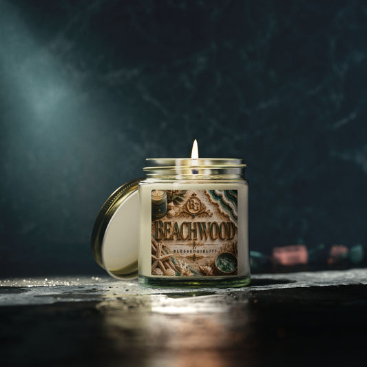 Beachwood  Scented Candle — 4oz & 9oz