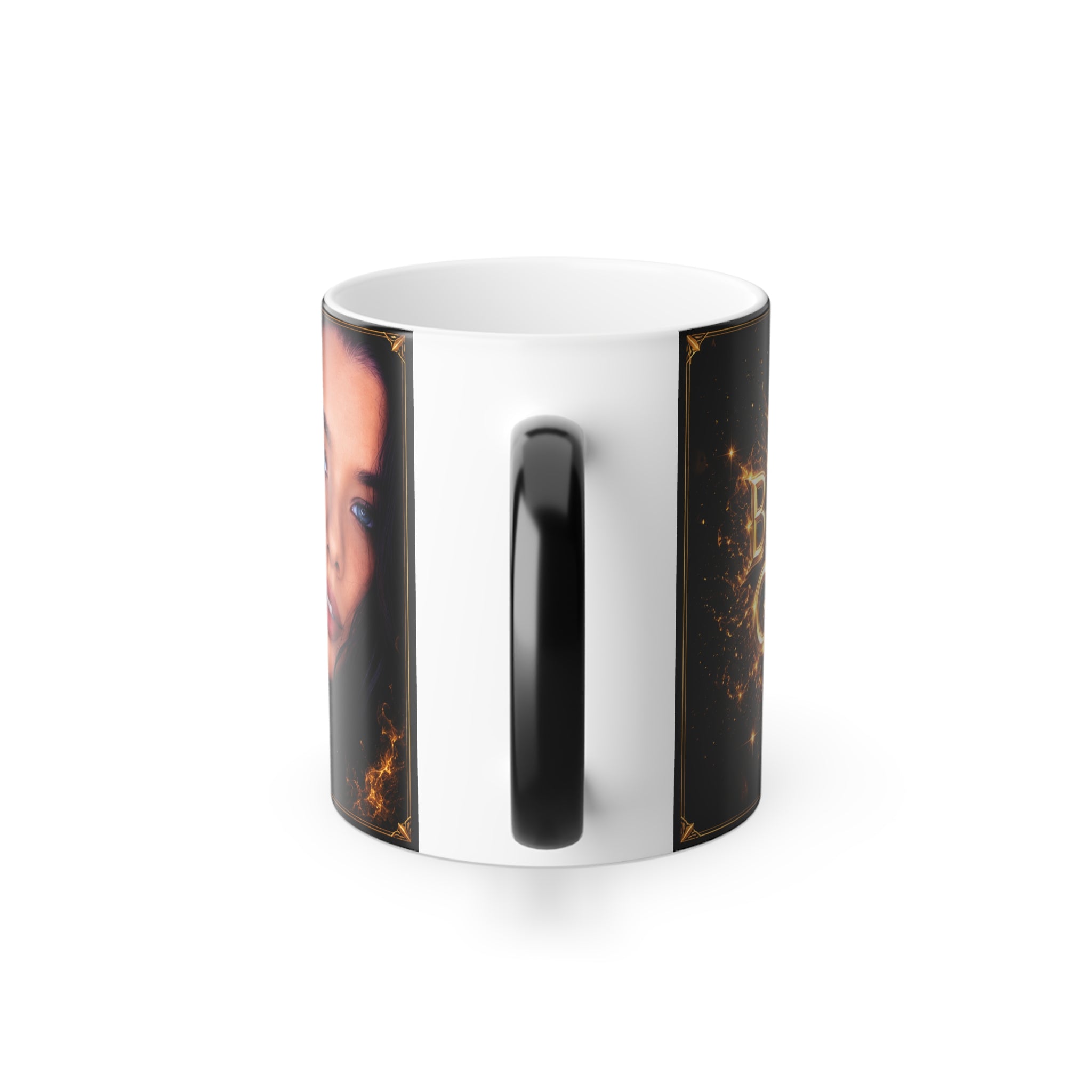 Blessed 777 Color-Changing Mug — Personalized Photo Magic Reveal (11 oz)