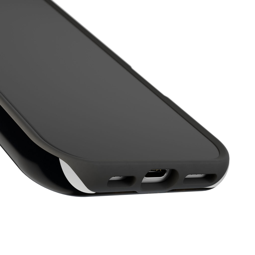 Magnetic Impact-Resistant Phone Case — "Most Beautiful" Cross with Crown of Thorns