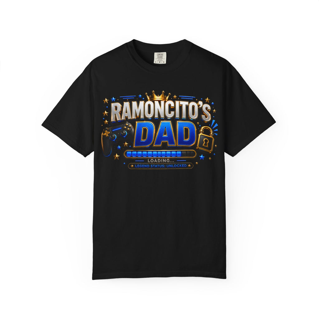 Ramoncito's Dad T-shirt | Birthday Loading Game Design