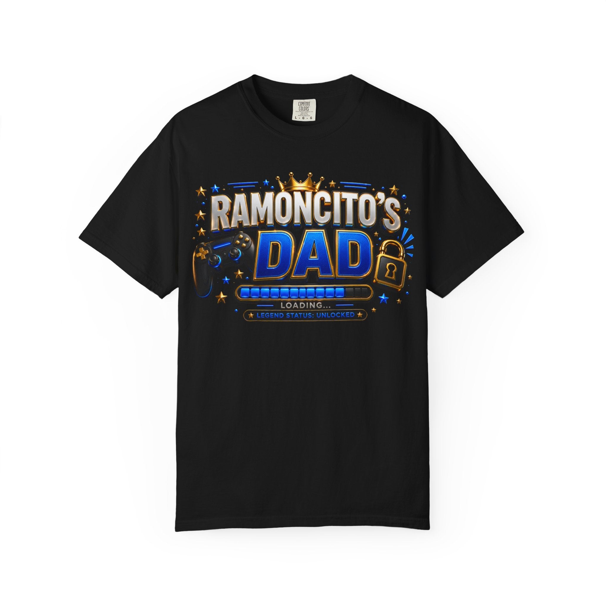 Ramoncito's Dad T-shirt | Birthday Loading Game Design