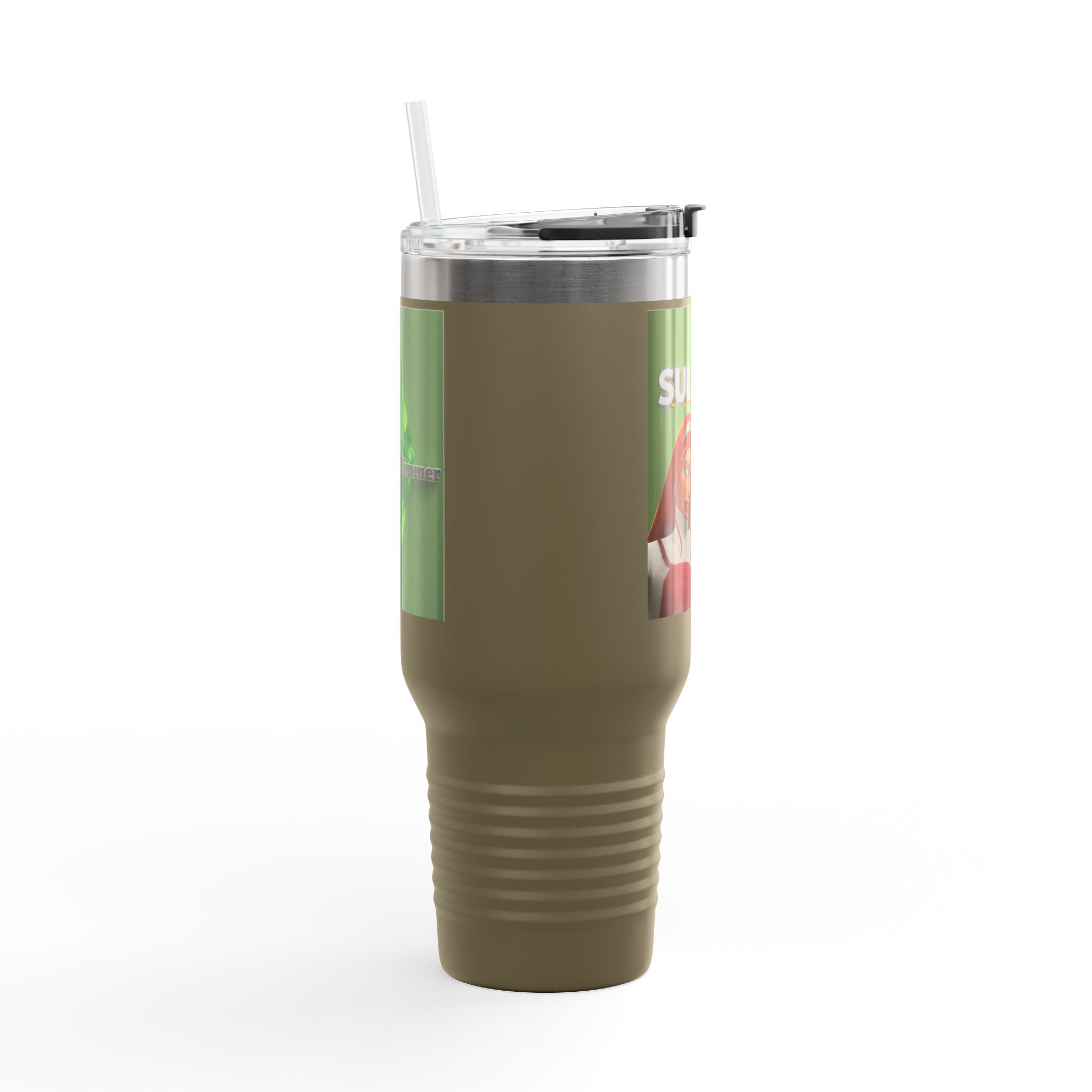 Sims Insulated Travel Mug, 40oz - Cozy & Stylish Gift for Travelers, Coffee Lovers - Large Hot Beverage Container, Thermal Cup, Portable Tea