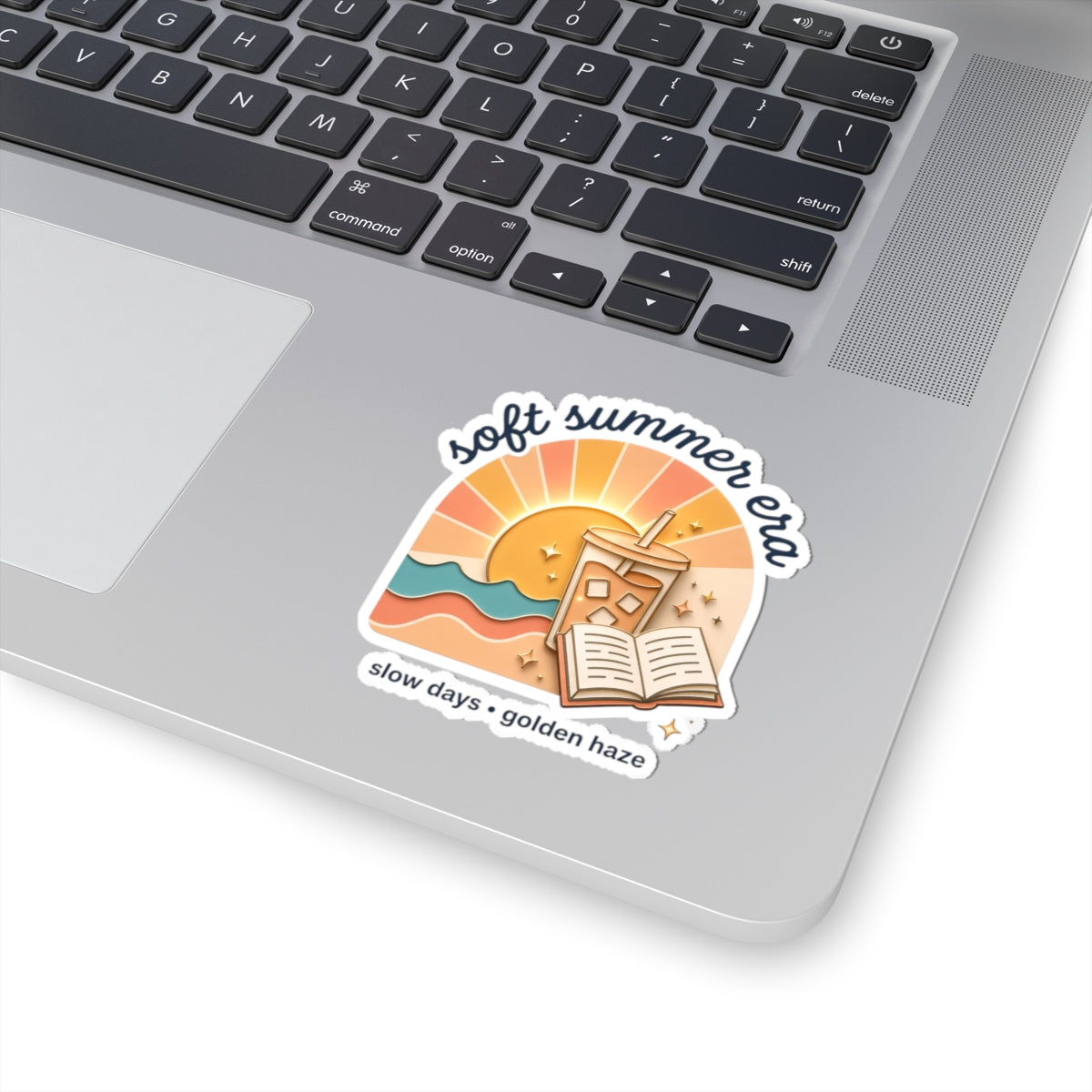 Soft Summer Era™ Kiss-Cut Vinyl Sticker | Pastel Coastal Summer Aesthetic