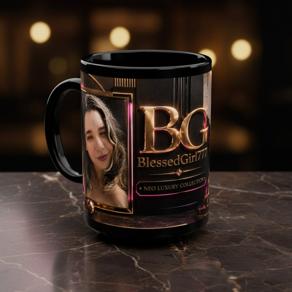 BlessedGirl777 Neo-Luxury Portrait Mug ✨