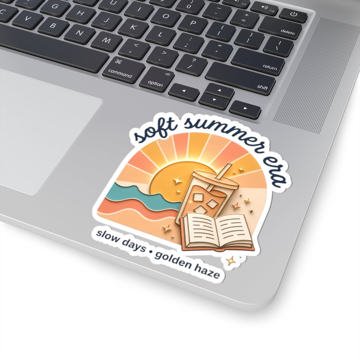 Soft Summer Era™ Kiss-Cut Vinyl Sticker | Pastel Coastal Summer Aesthetic