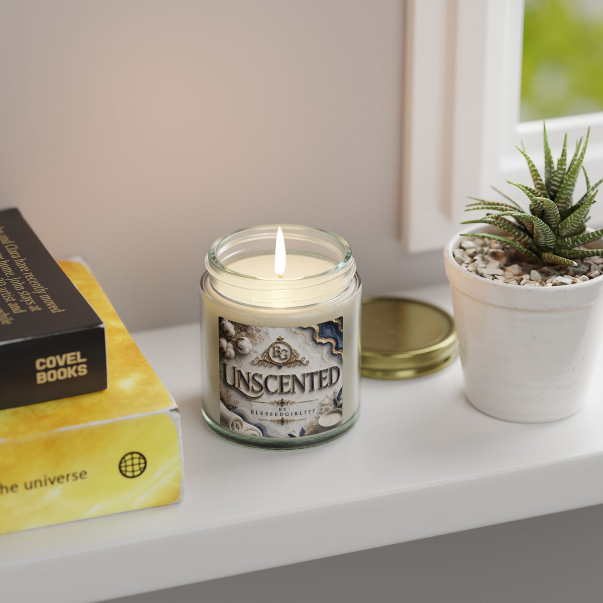 Blessed & Pure Unscented Candle | BlessedGirl777