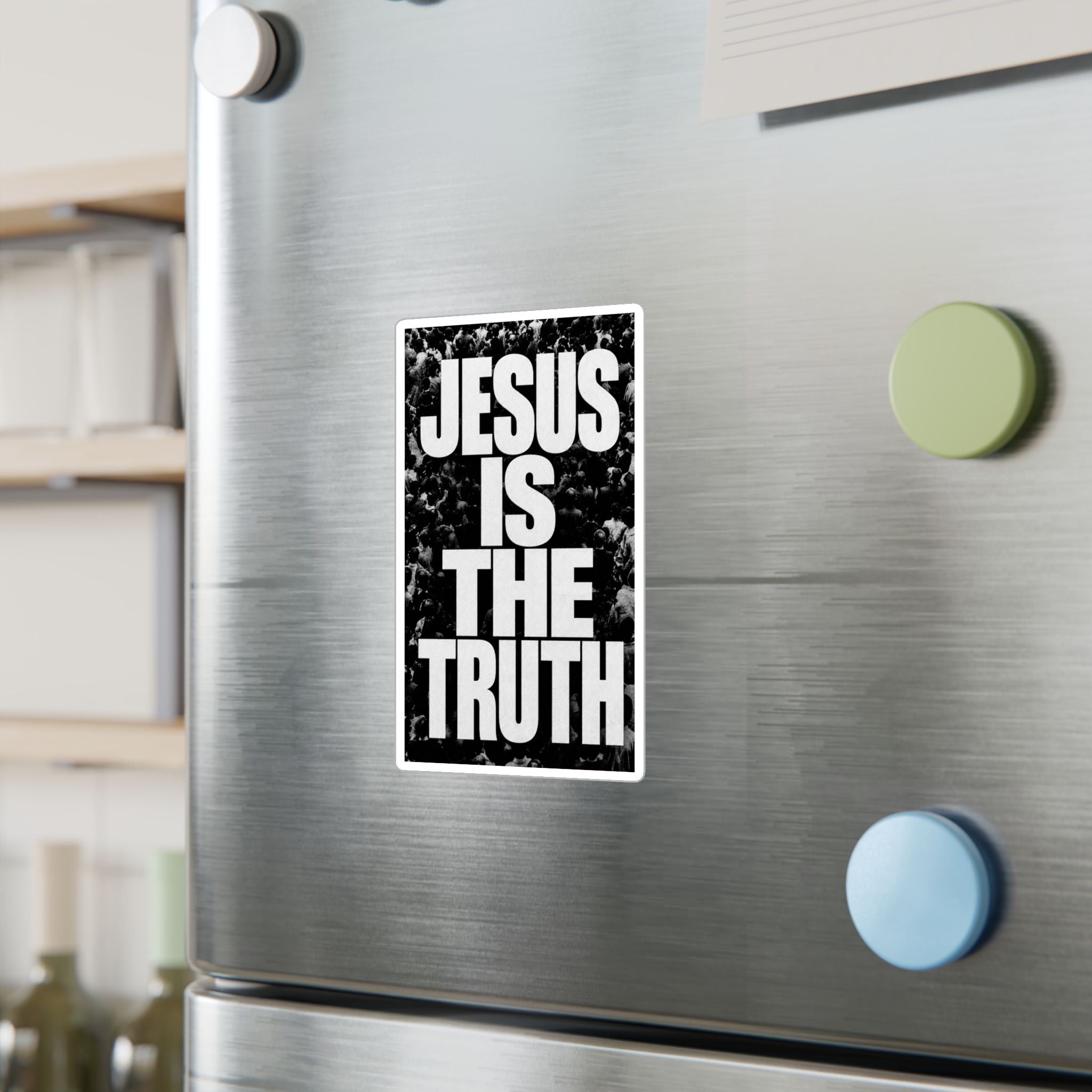 Jesus Is The Truth Vinyl Sticker — Bold Christian Faith Decal (Kiss-Cut)