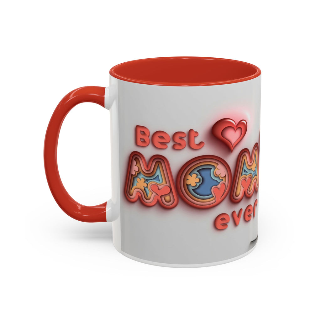 Custom Accent Coffee Mug - Perfect Gift for Moms, Personalized Mug, Valentines Day Gift, Unique Coffee Cup, Mother's Day