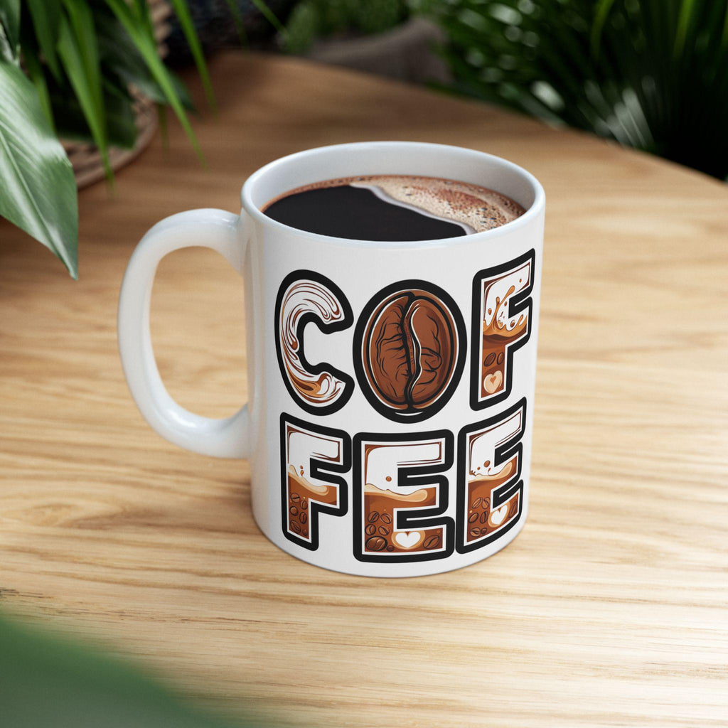 Taza de Café Única y Divertida - Regalo Artístico para Mujer, Mug de Cerámica Estética Colorida, Unique Coffee Cup, Regalo para Amiga