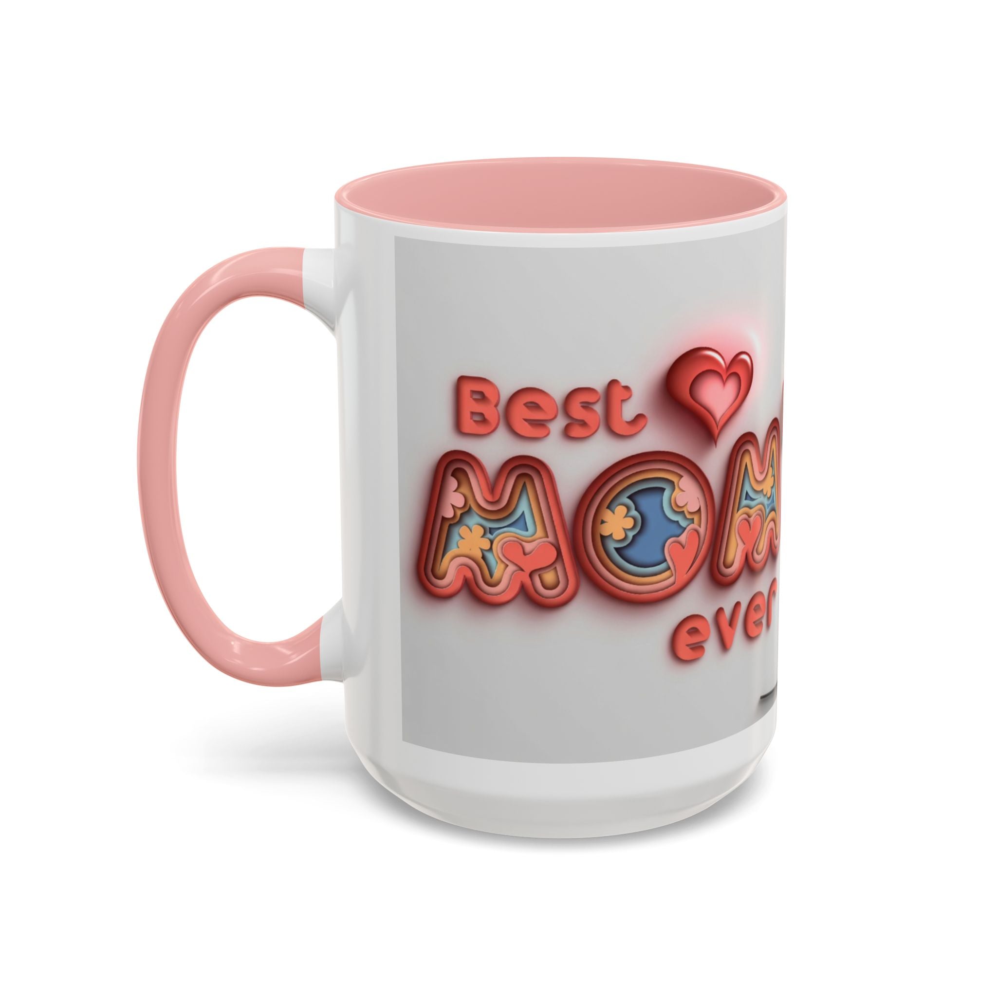 Custom Accent Coffee Mug - Perfect Gift for Moms, Personalized Mug, Valentines Day Gift, Unique Coffee Cup, Mother's Day