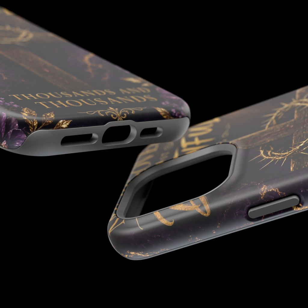 Christian Cross Magnetic Impact-Resistant Phone Case — "Beloved Most Beautiful" Scripture Design