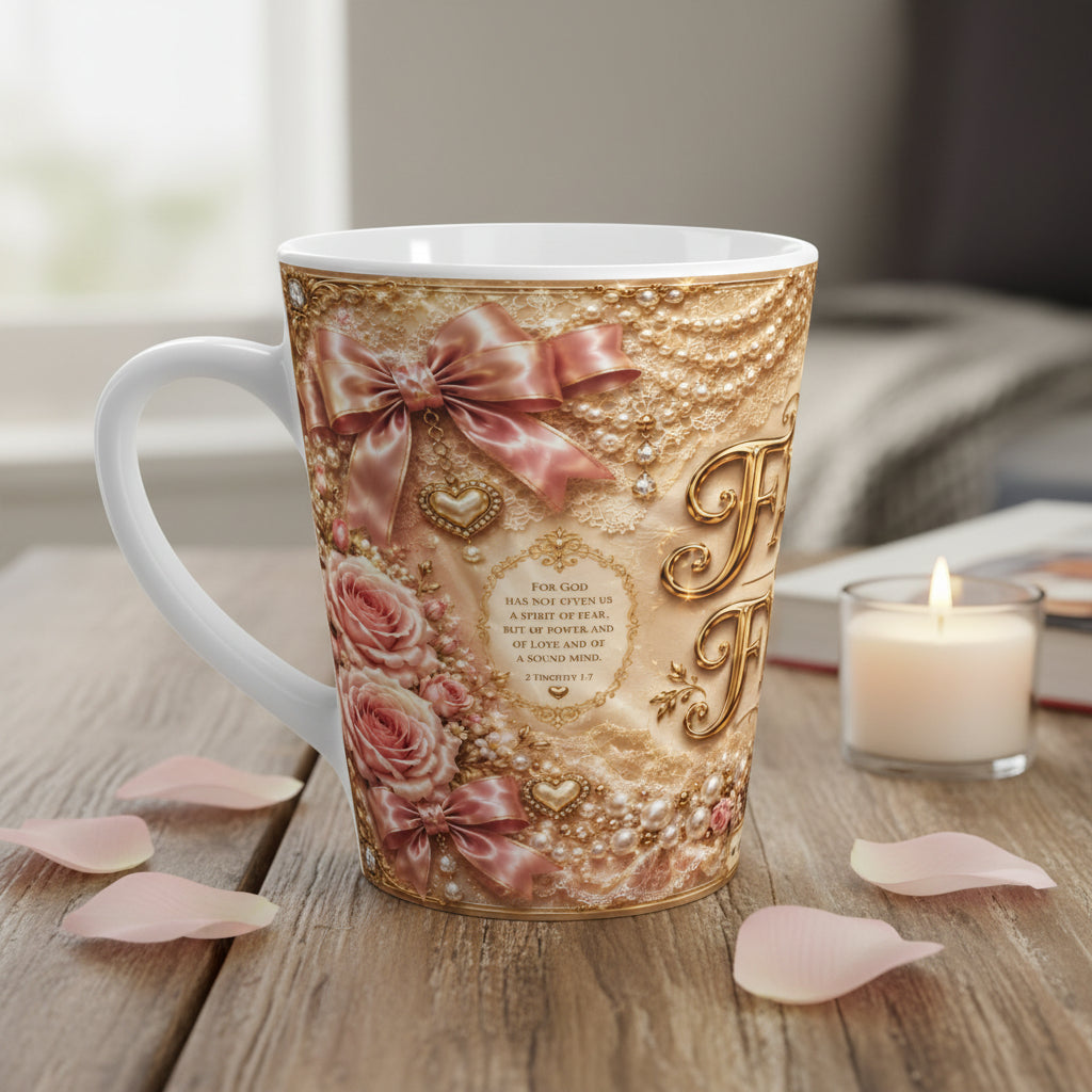 Christian Faith Coffee Mug | Bible Verse Inspirational Cup | Gift for Her