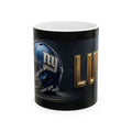 New York Football Helmet Mug | Ceramic Coffee Cup, 11oz or 15oz