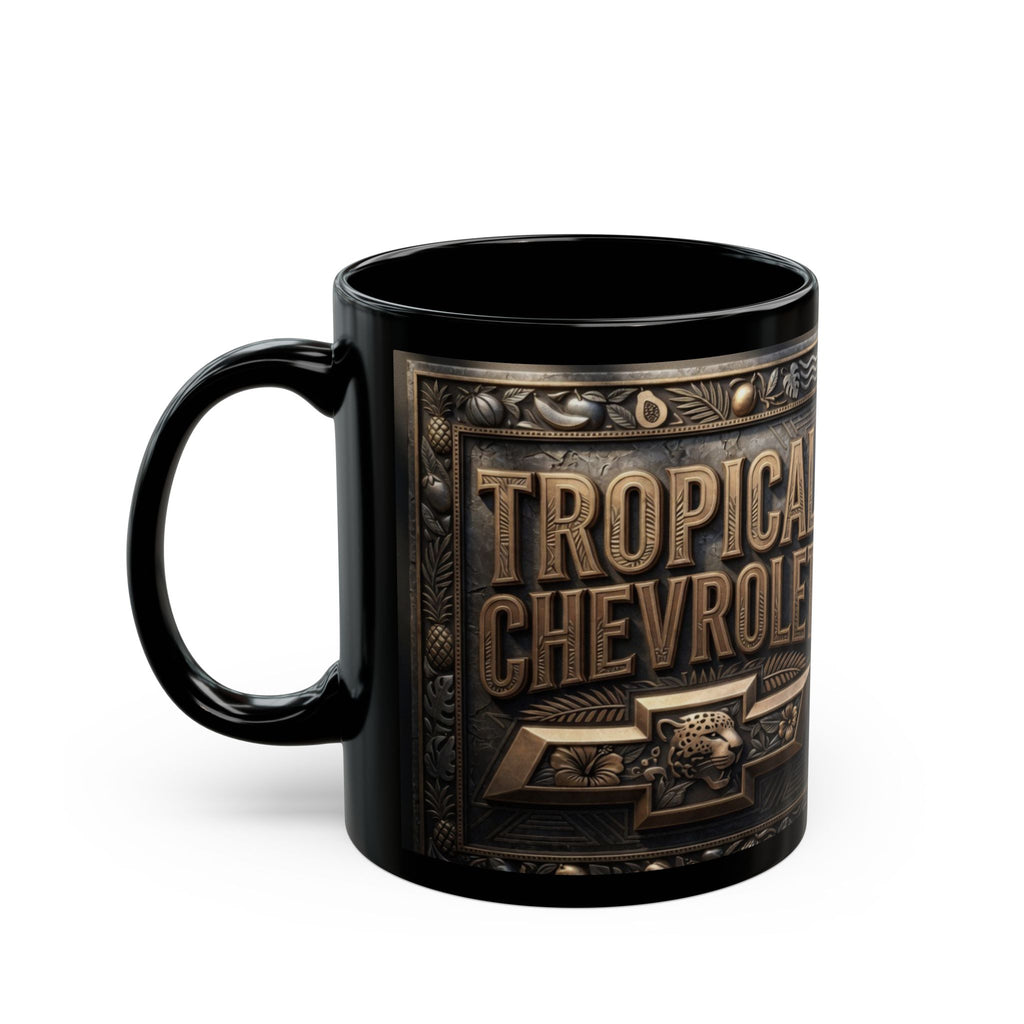 Luis nameplate vintage brass plaque Mug | Personalized Black Coffee Mug
