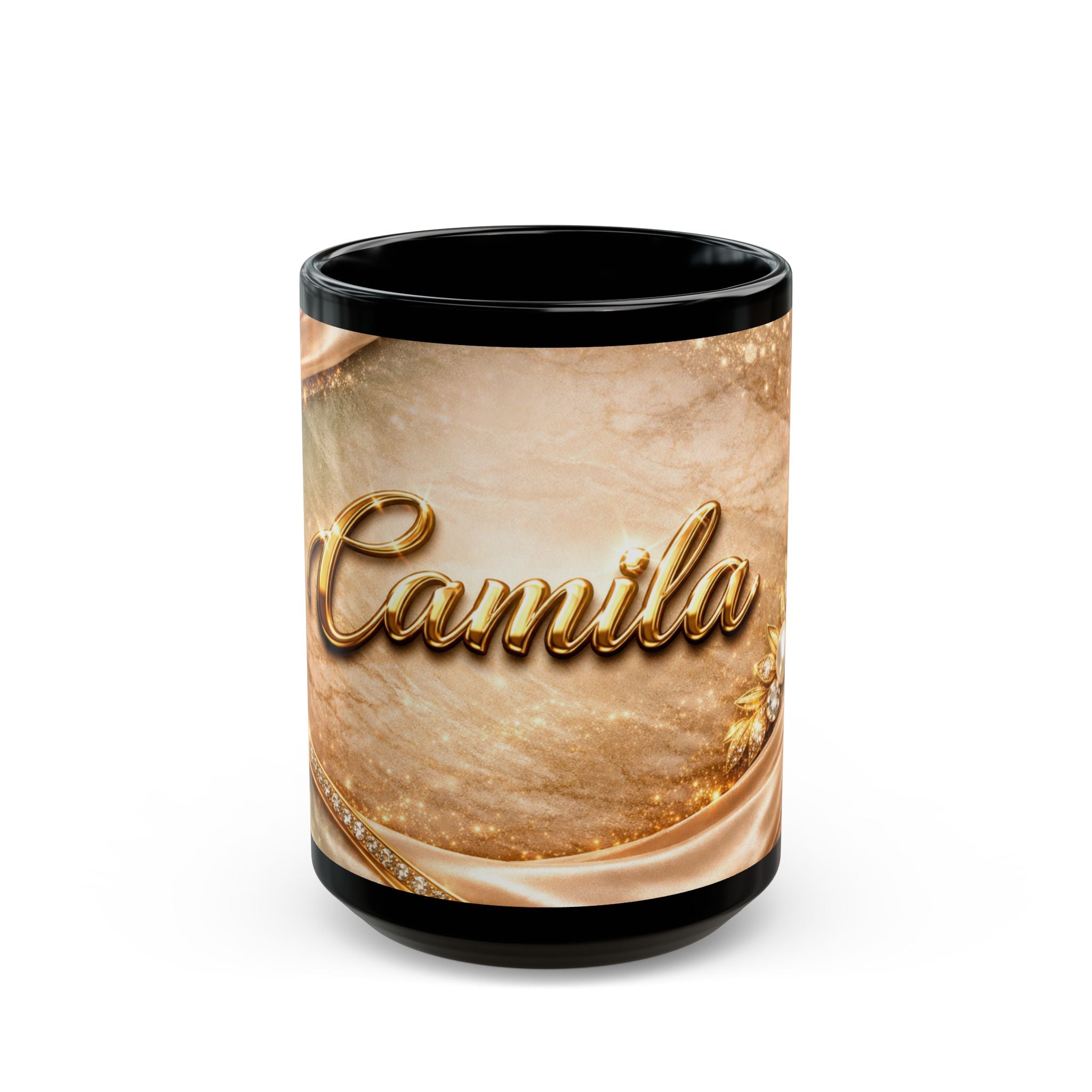 Golden Edition Mug “Camila” by BLESSDGIRL777