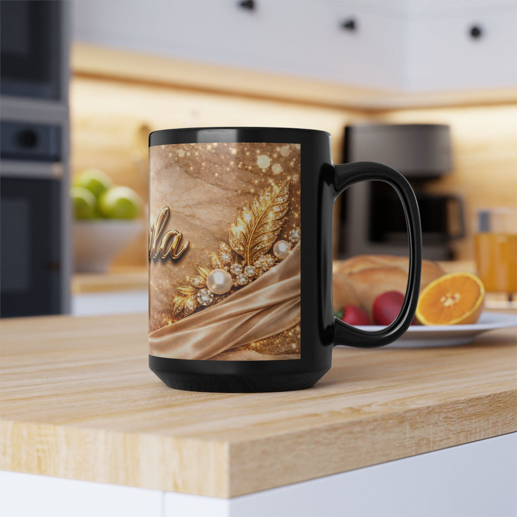 Golden Edition Mug “Camila” by BLESSDGIRL777