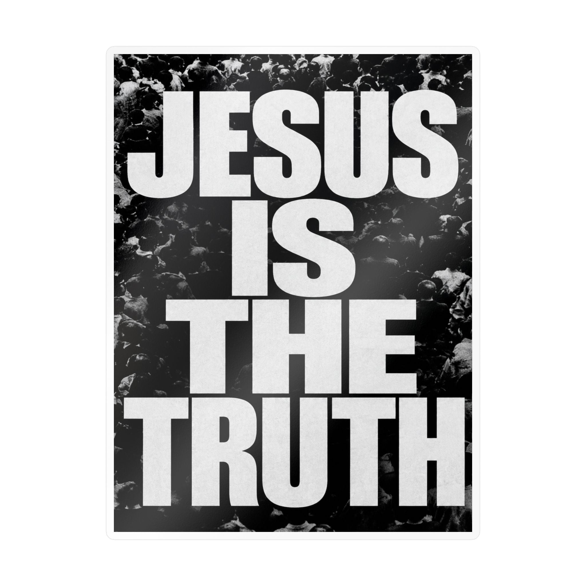 Jesus Is The Truth Vinyl Sticker — Bold Christian Faith Decal (Kiss-Cut)