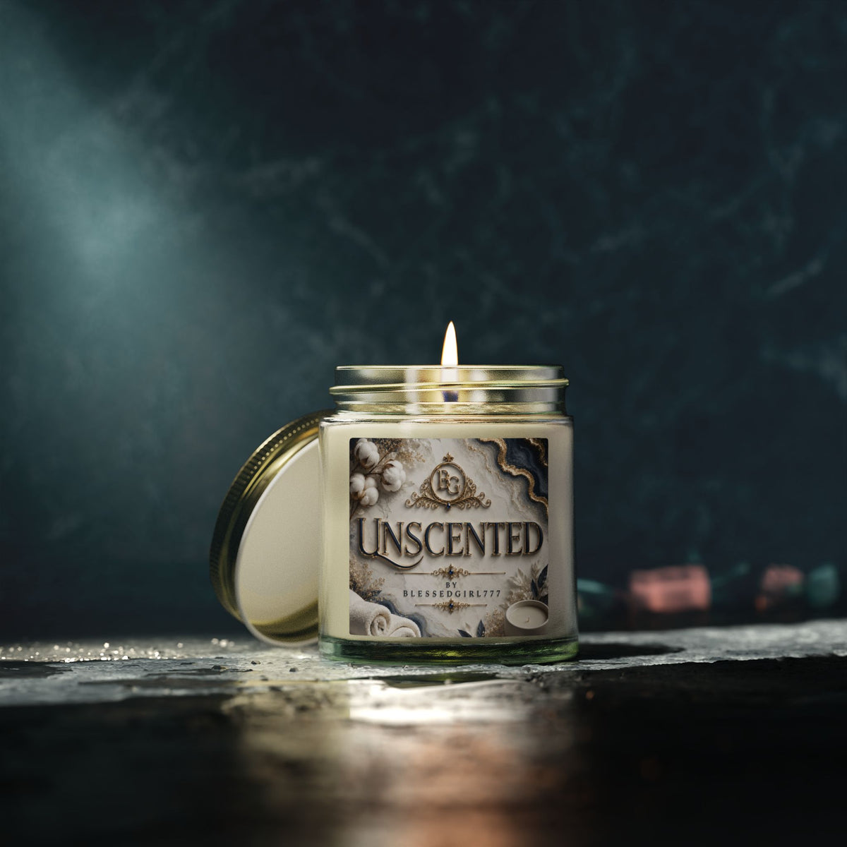 Blessed & Pure Unscented Candle | BlessedGirl777