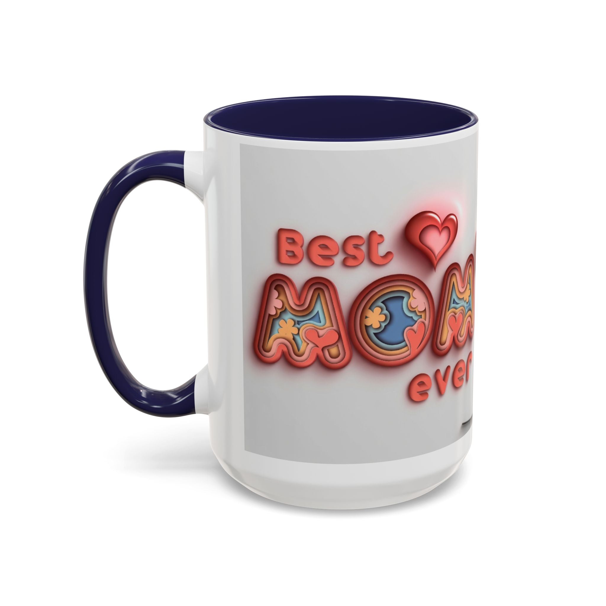Custom Accent Coffee Mug - Perfect Gift for Moms, Personalized Mug, Valentines Day Gift, Unique Coffee Cup, Mother's Day