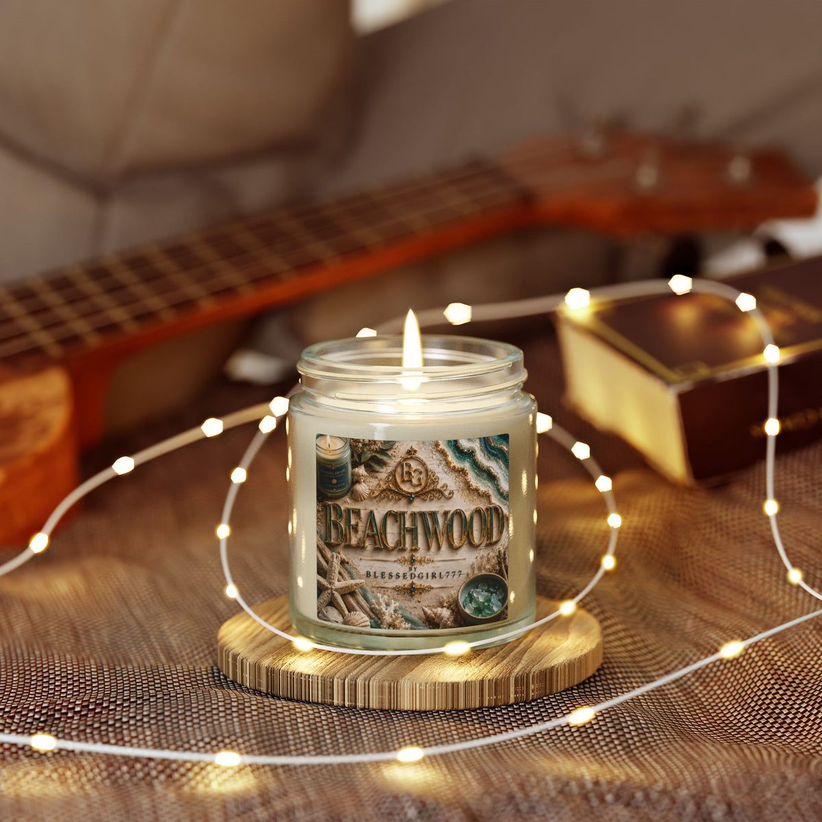 Beachwood  Scented Candle — 4oz & 9oz
