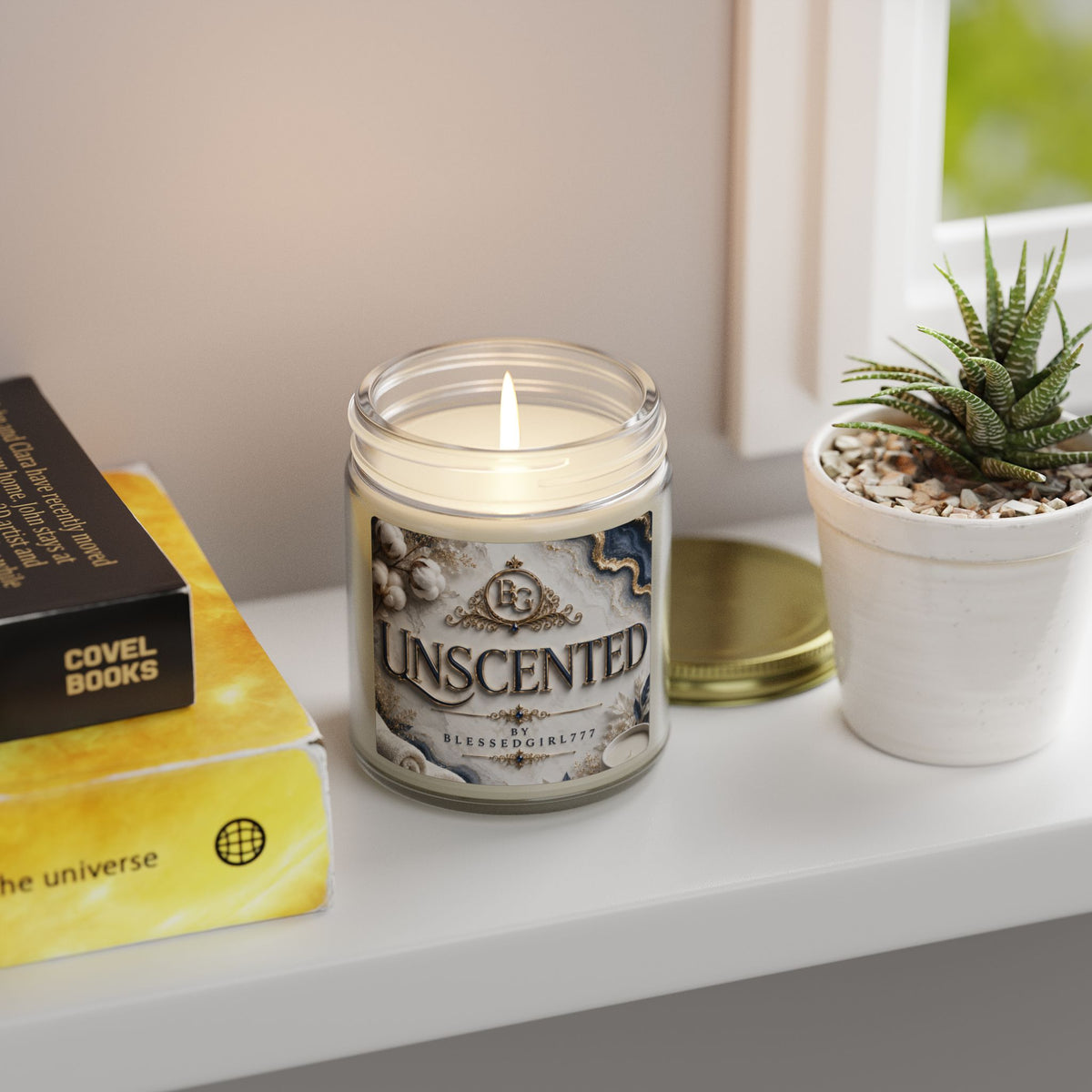 Blessed & Pure Unscented Candle | BlessedGirl777
