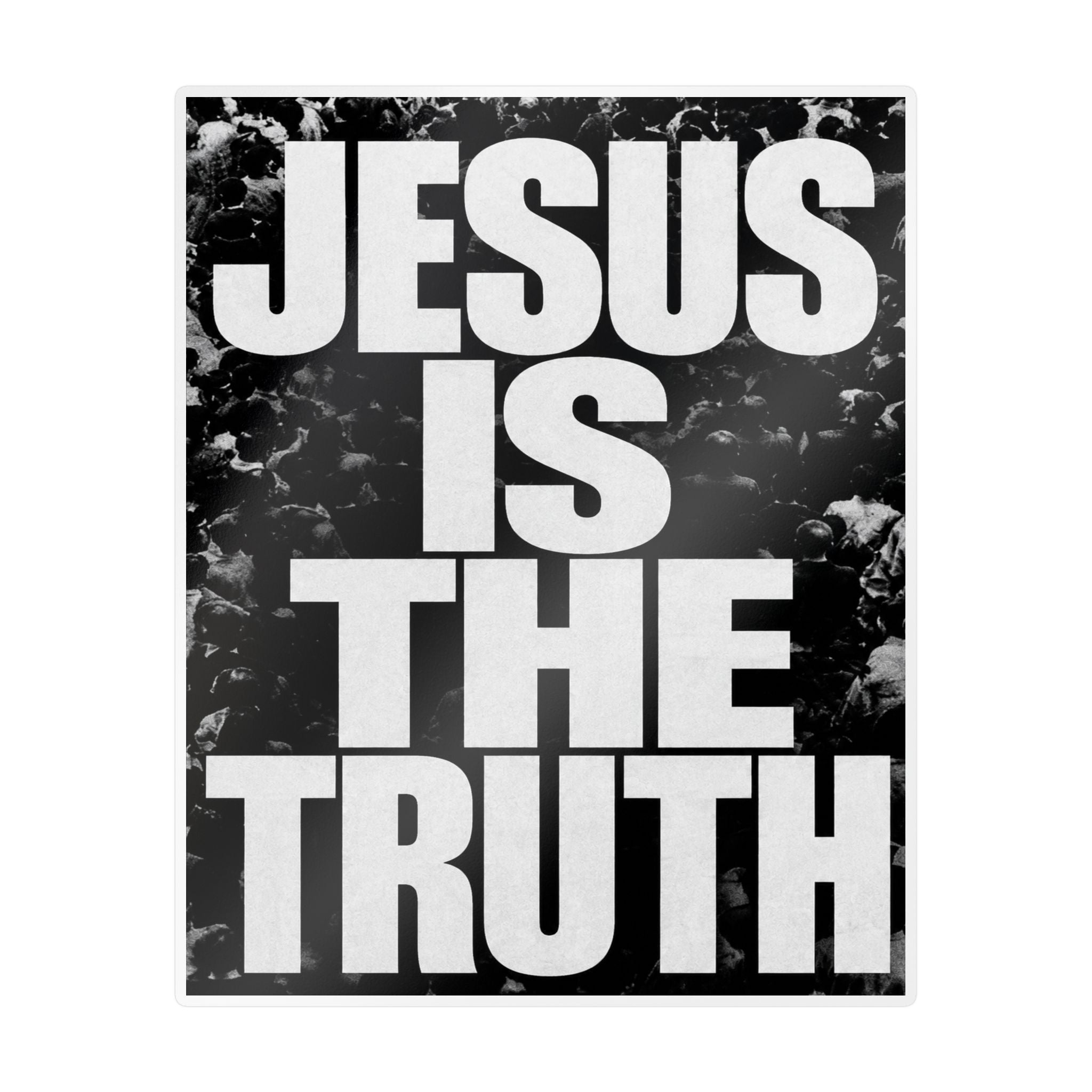 Jesus Is The Truth Vinyl Sticker — Bold Christian Faith Decal (Kiss-Cut)