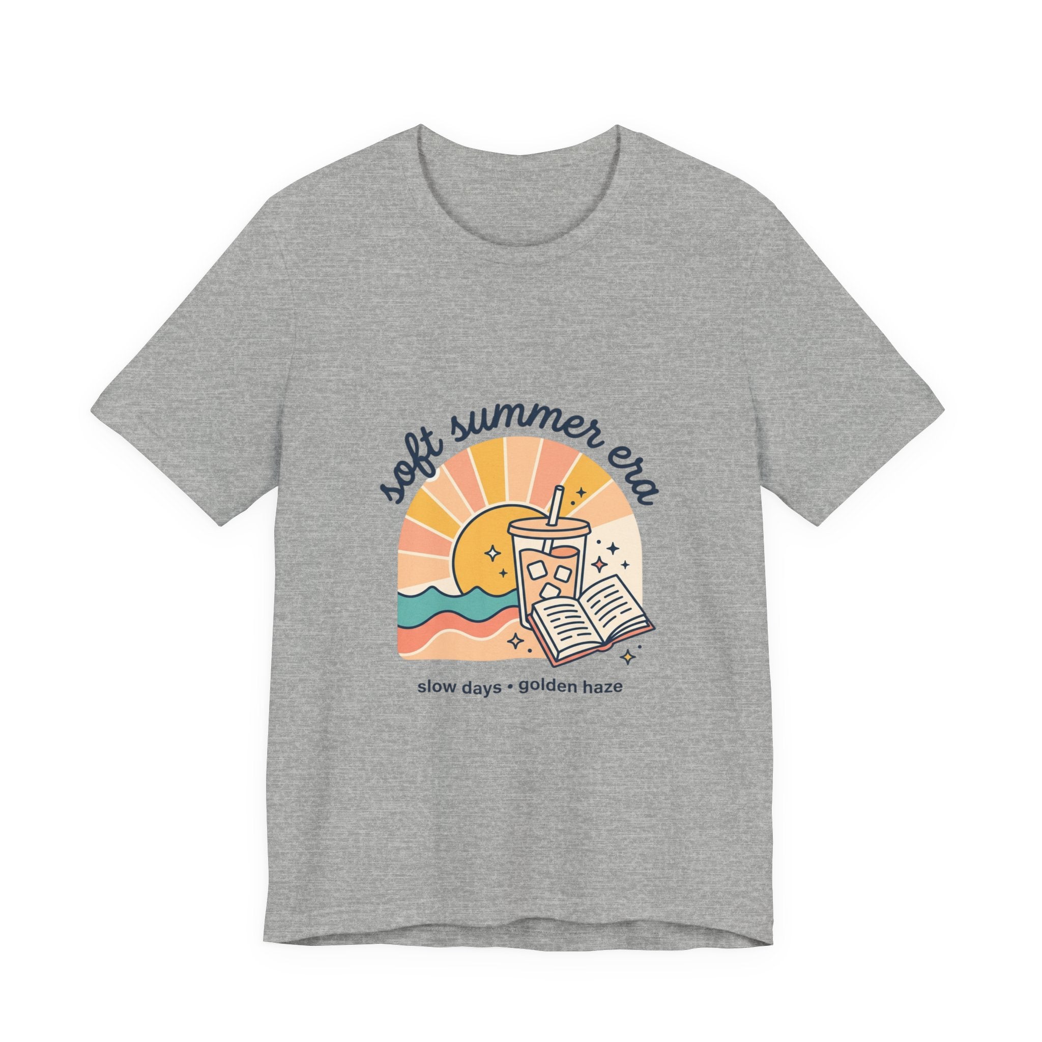 Soft Summer Era Tee | summer aesthetic, coastal vibes, pastel hand-drawn design