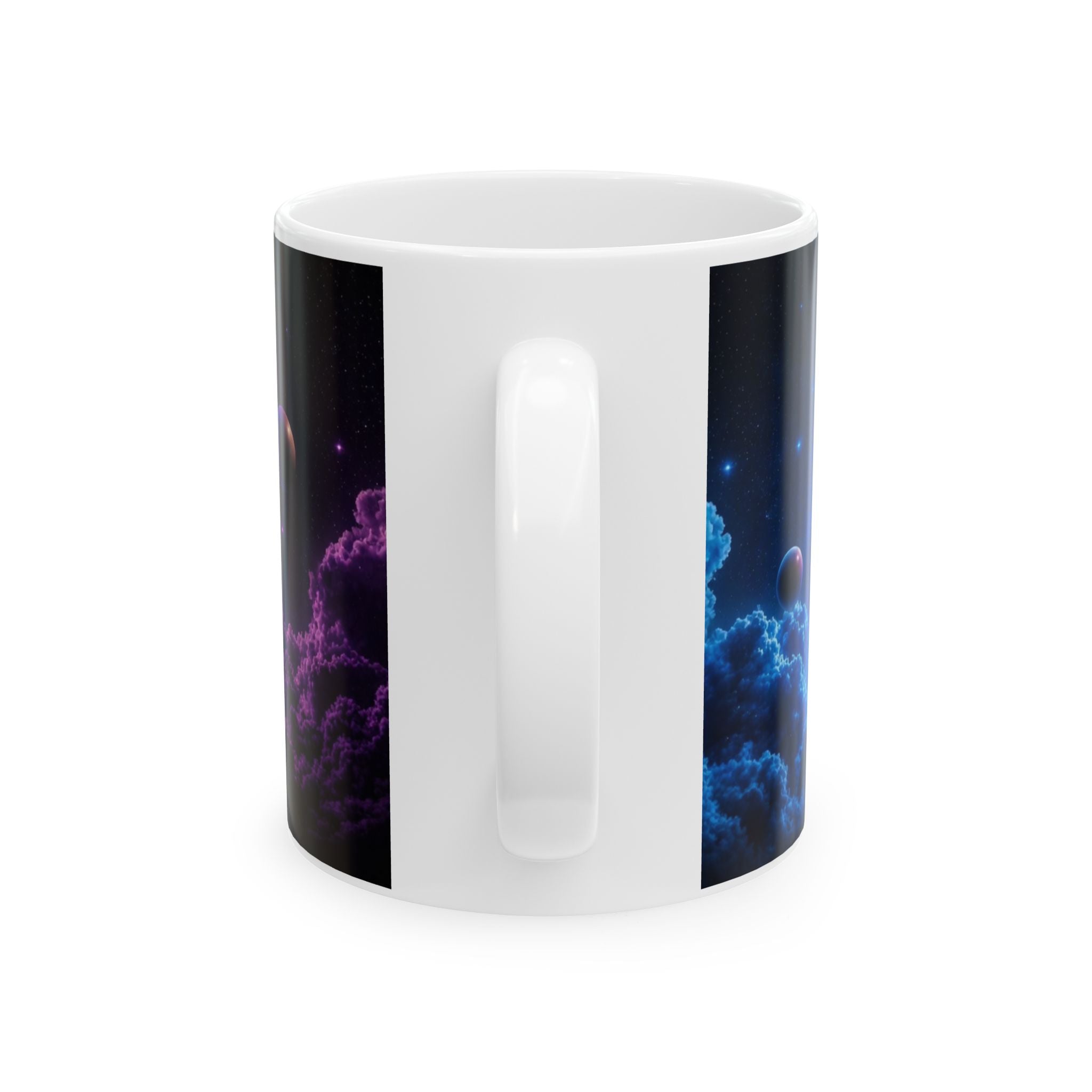 Neon Cloud Photo Mug | Ceramic Photo Frame Mug