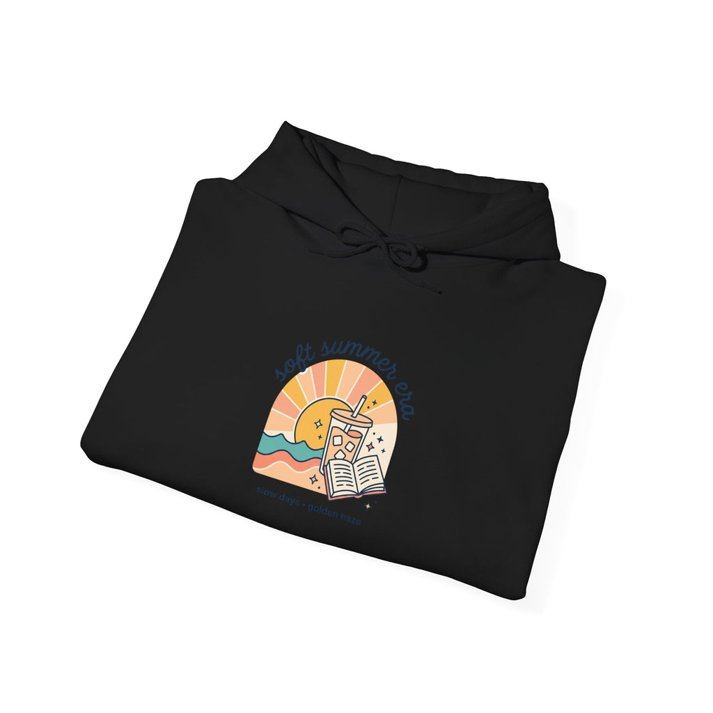 Sunny Retro Beach Scene Hoodie | summer aesthetic, coastal vibes